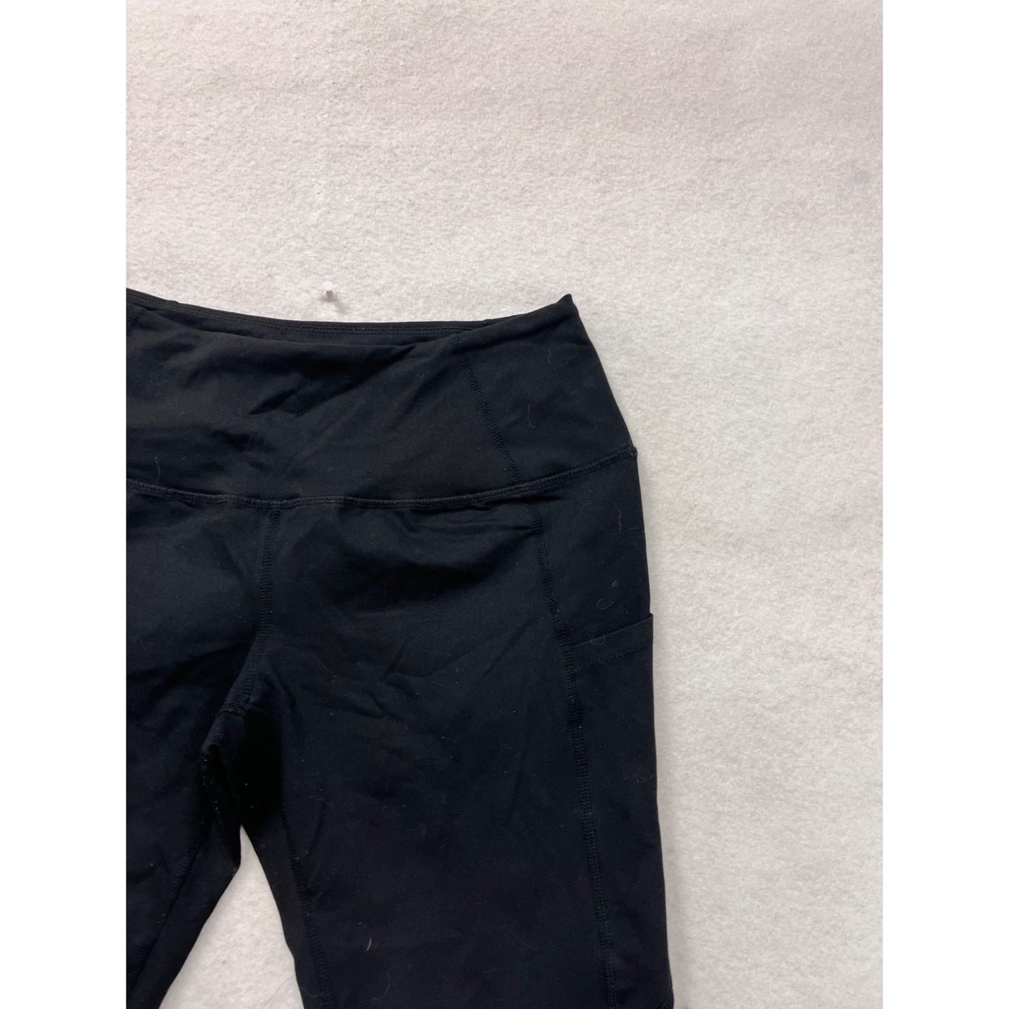 Womens Black Dyorigin Small Athletic Leggings #8226
