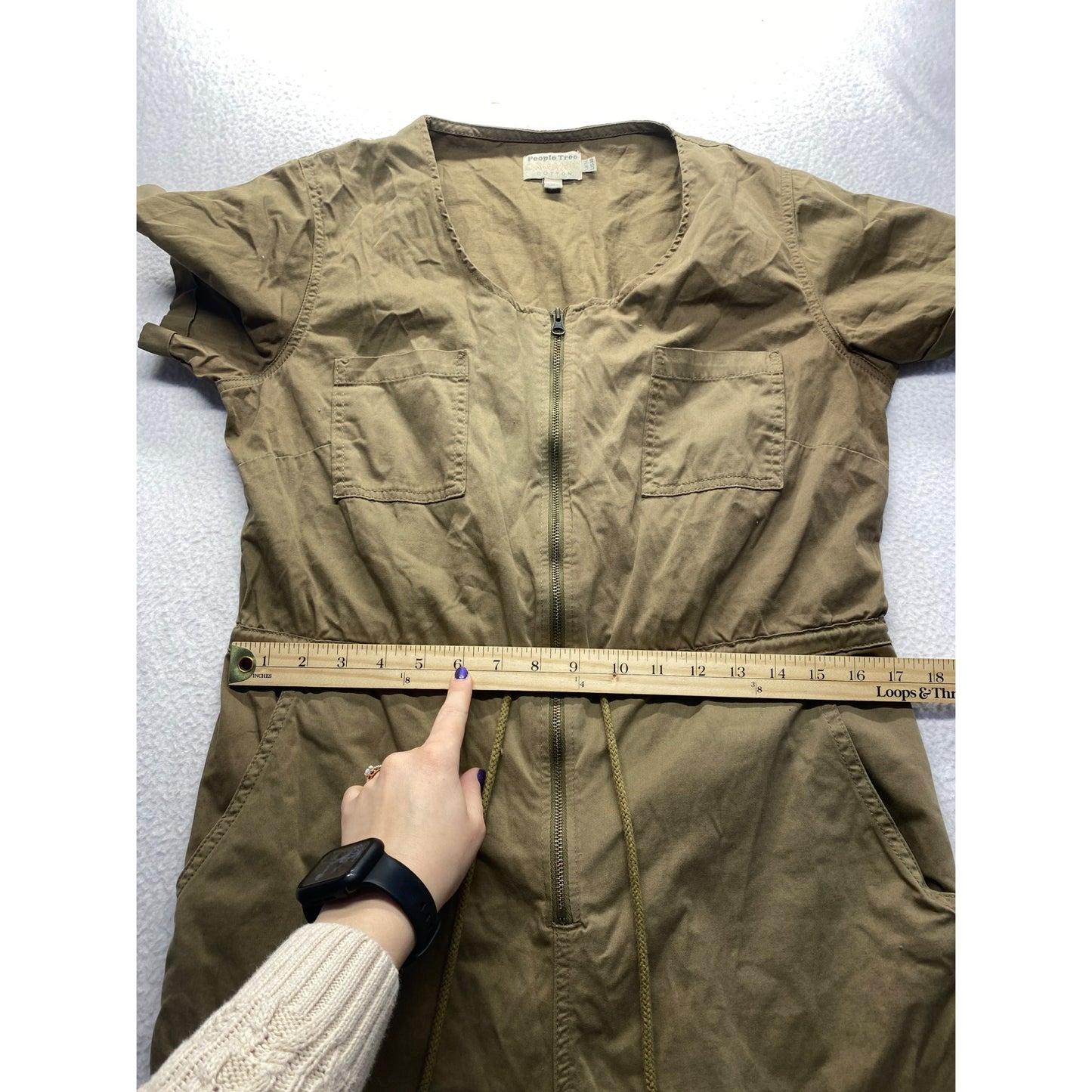 People Tree Organic Cotton Womens Jumpsuit #5870