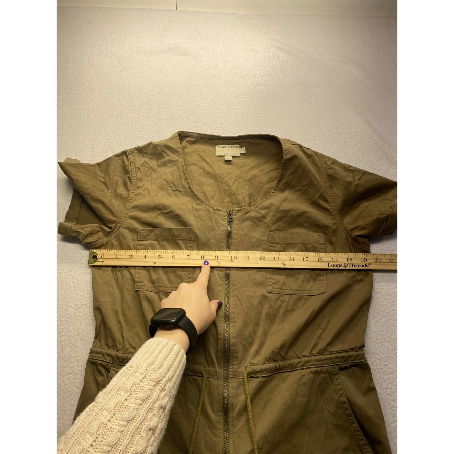 People Tree Organic Cotton Womens Jumpsuit #5870