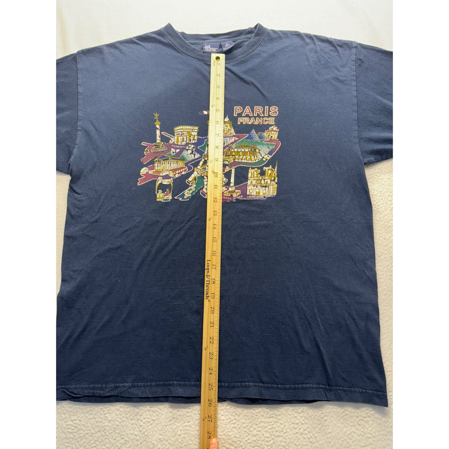 Vintage Paris France Tee#5311