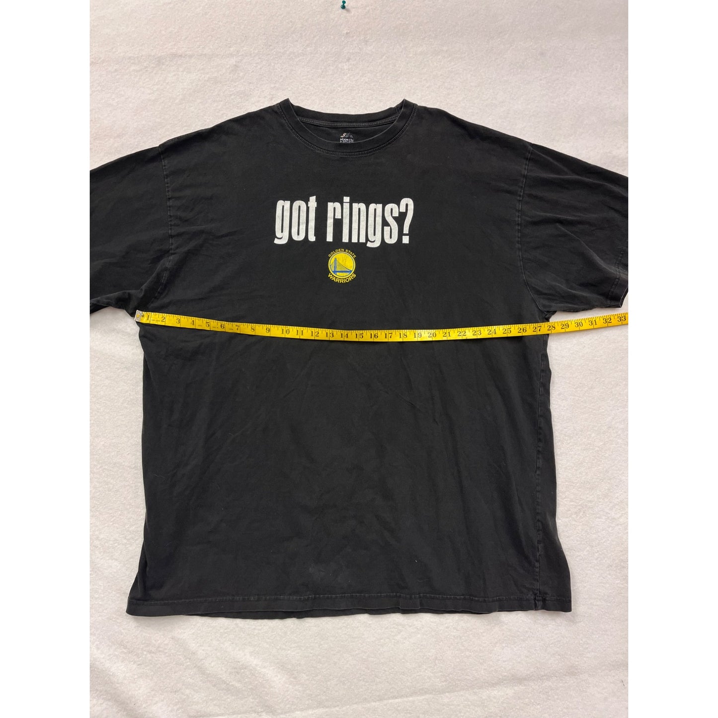 Men’s Golden State Warriors "Got Rings?" 90s Vintage T-Shirt #6186