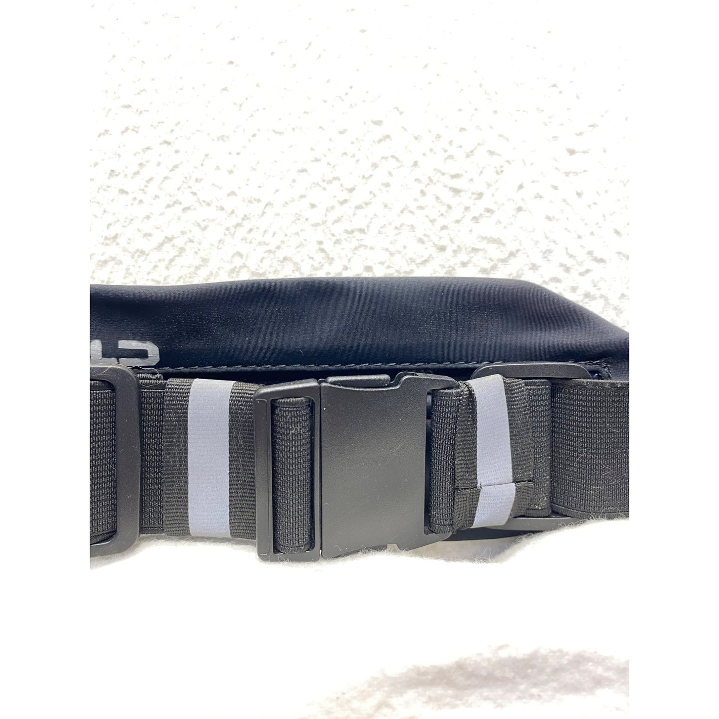 CTR Black Adjustable Running Waist Pack With Clear Phone Holder #5957