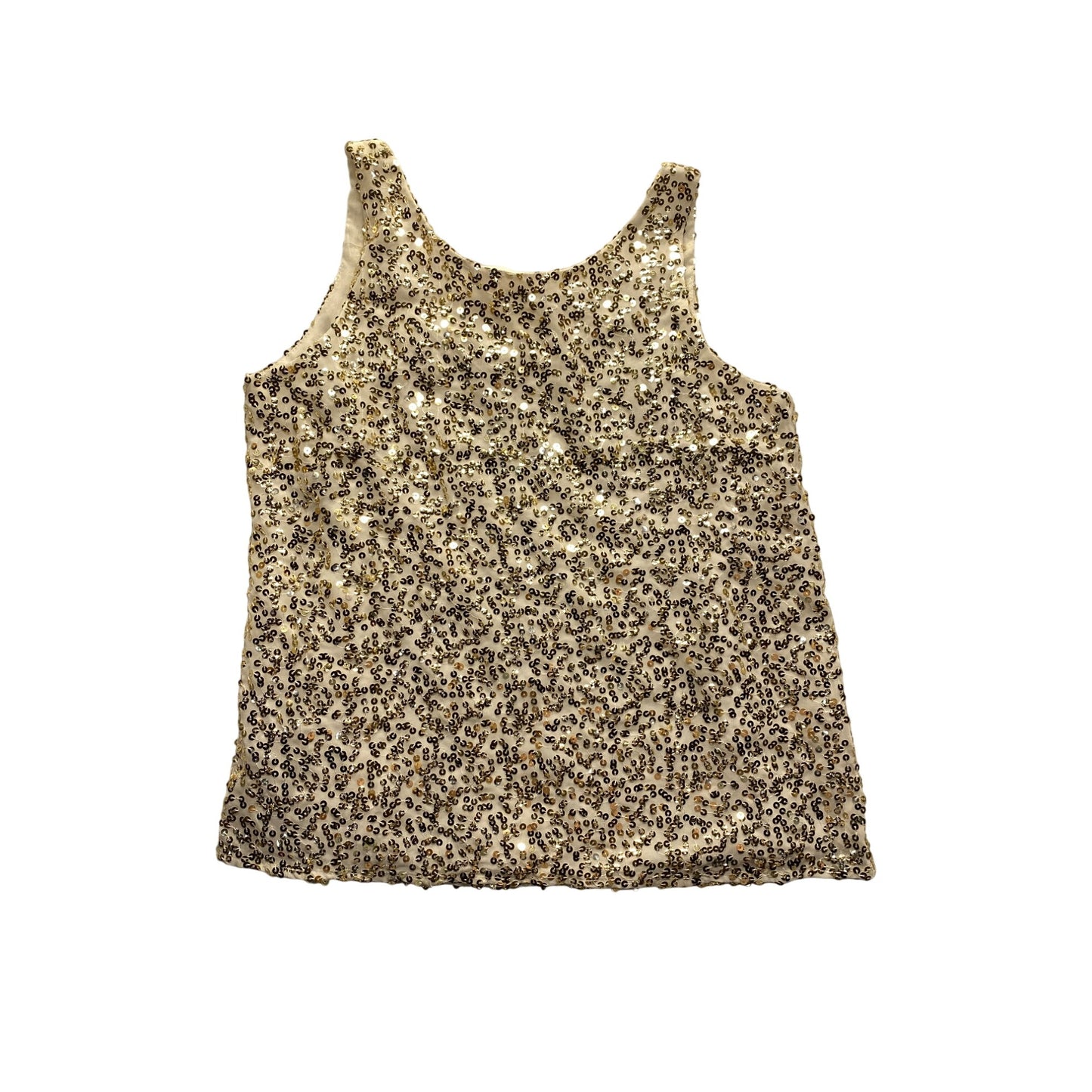 M.M. Couture Womens XS Sequin Tank Top #5999