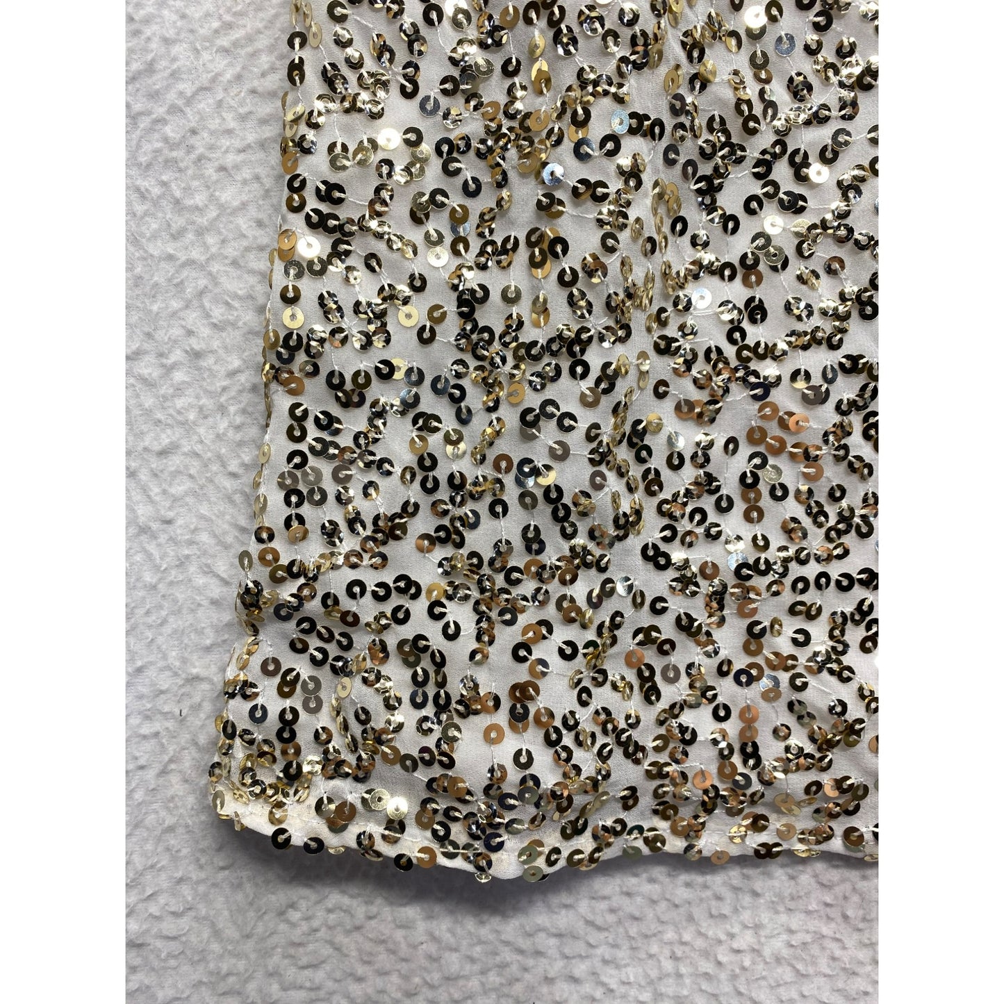 M.M. Couture Womens XS Sequin Tank Top #5999