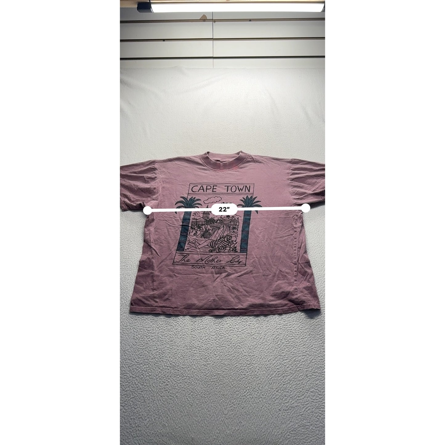 Cape Town The Mother City Graphic T-Shirt XL Cotton #9045