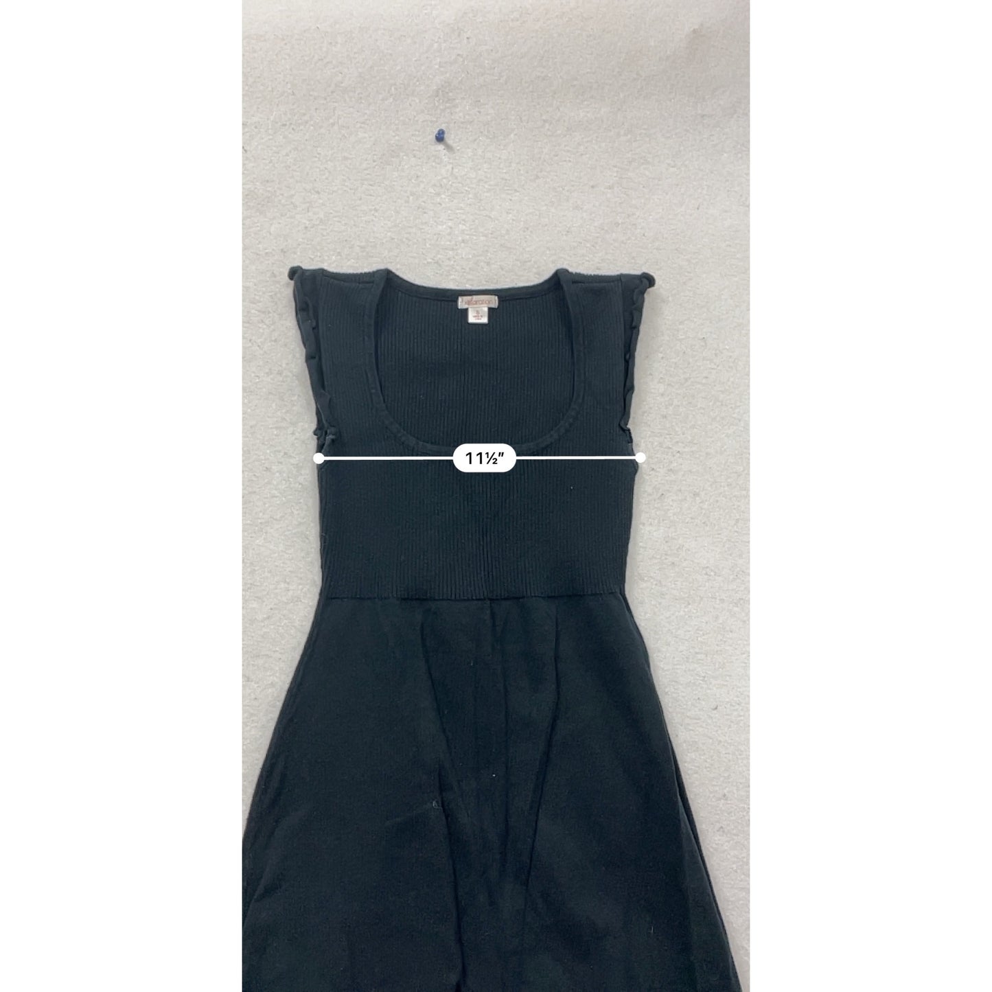 Xhilaration Black Sleeveless Knit Dress S #738A