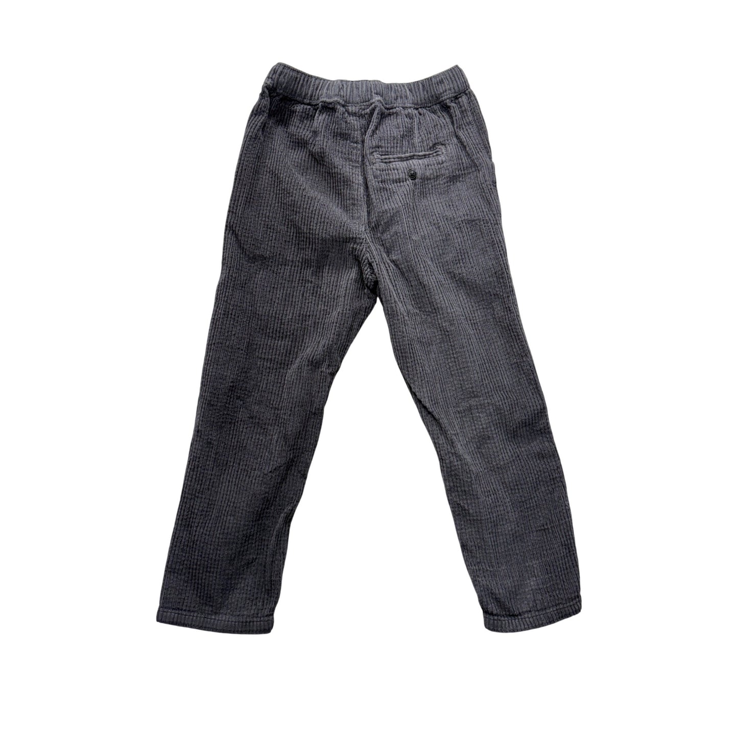 Organic Gray Corduroy Kids Pants #7446