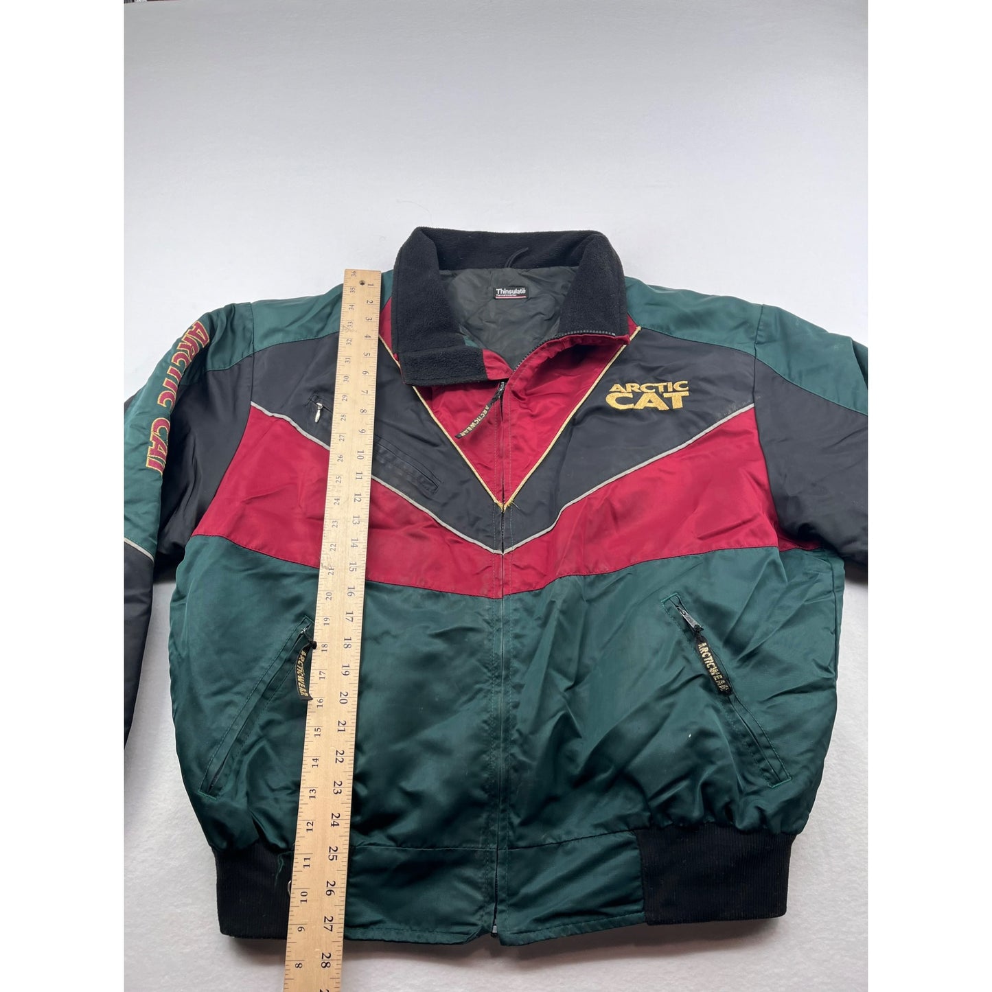 Vintage Arctic Cat Thinsulate Thermal Insulated Two Piece Jacket Size #6138