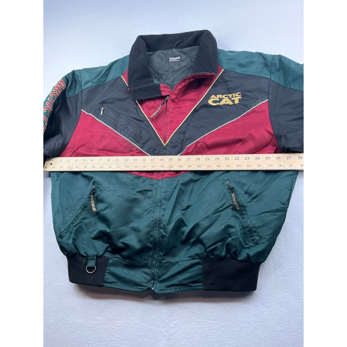 Vintage Arctic Cat Thinsulate Thermal Insulated Two Piece Jacket Size #6138