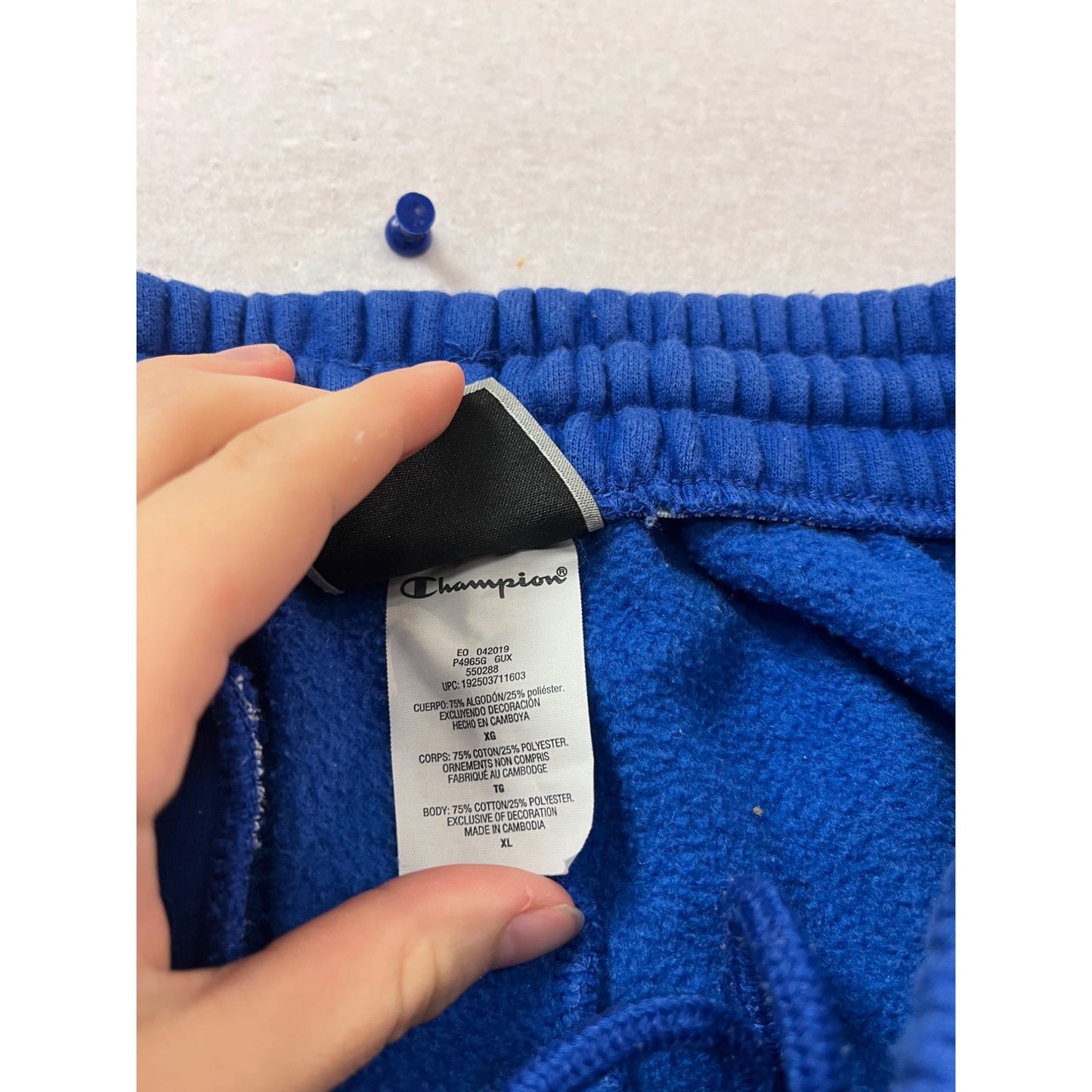 Champion X-Large Blue Sweatpants #898A