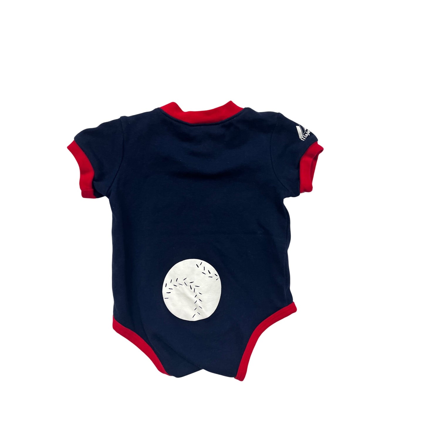 Minnesota Twins Baby Bodysuit 6/9M Navy & Red #6549