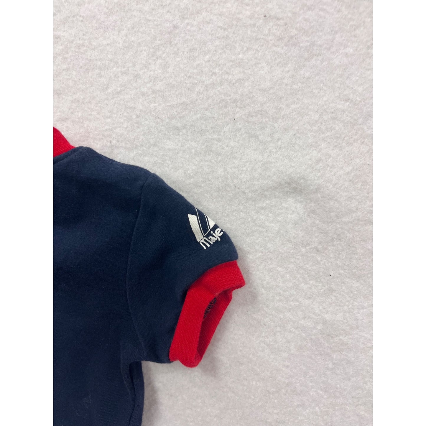 Minnesota Twins Baby Bodysuit 6/9M Navy & Red #6549