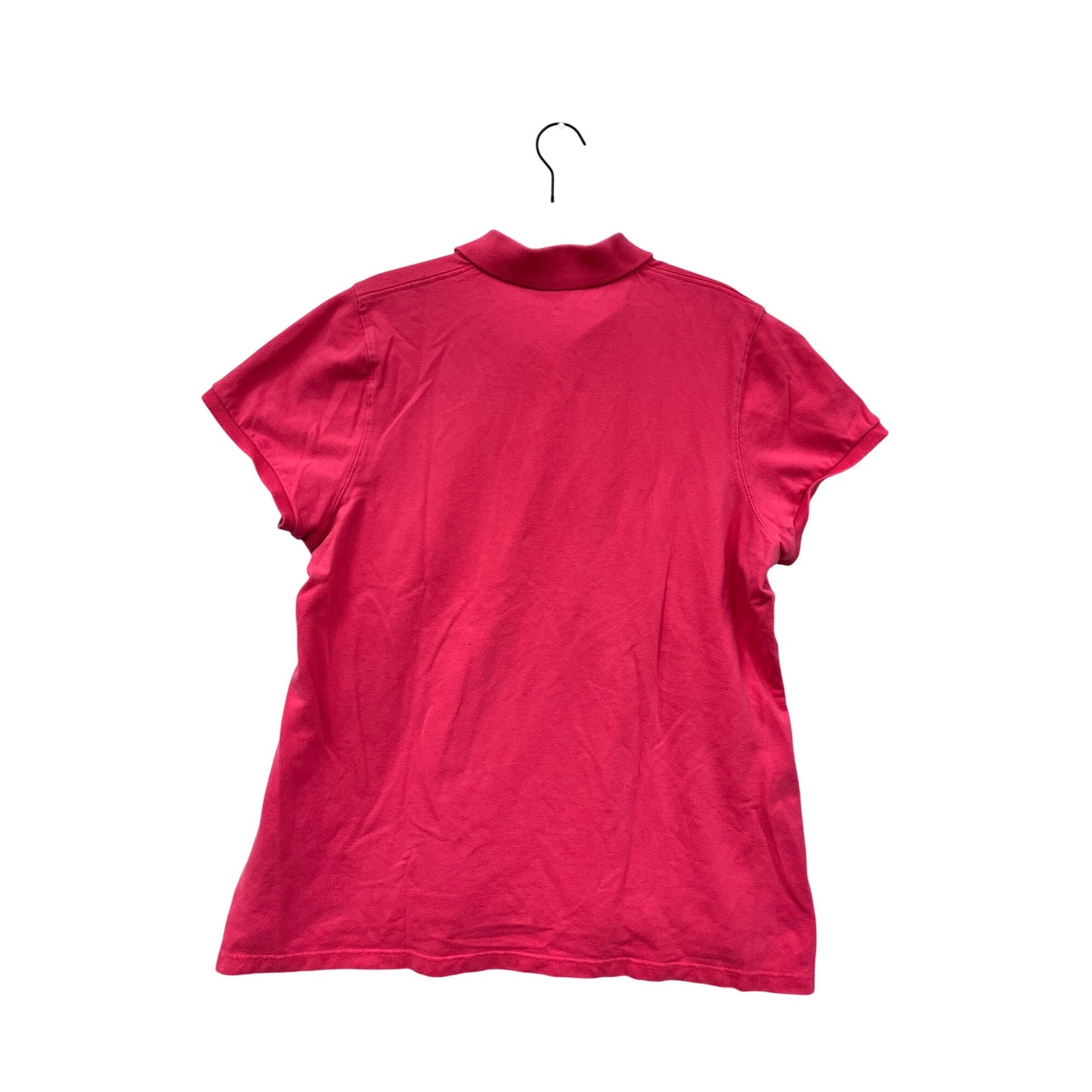Disney Parks Womens XL Pink Polo Shirt With Mickey Embroidery #8990