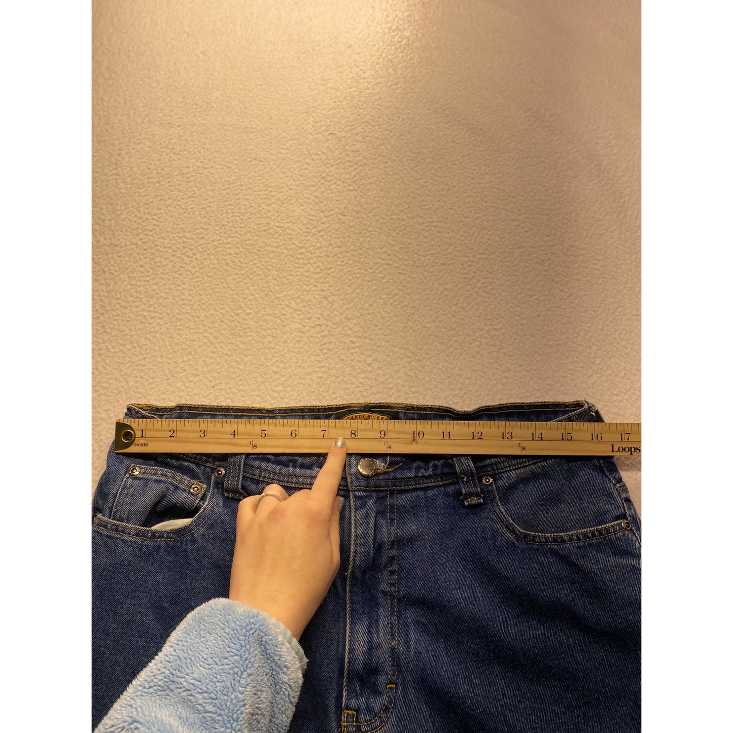 Vintage Sandy River Womens Flannel Lined Jeans #7128