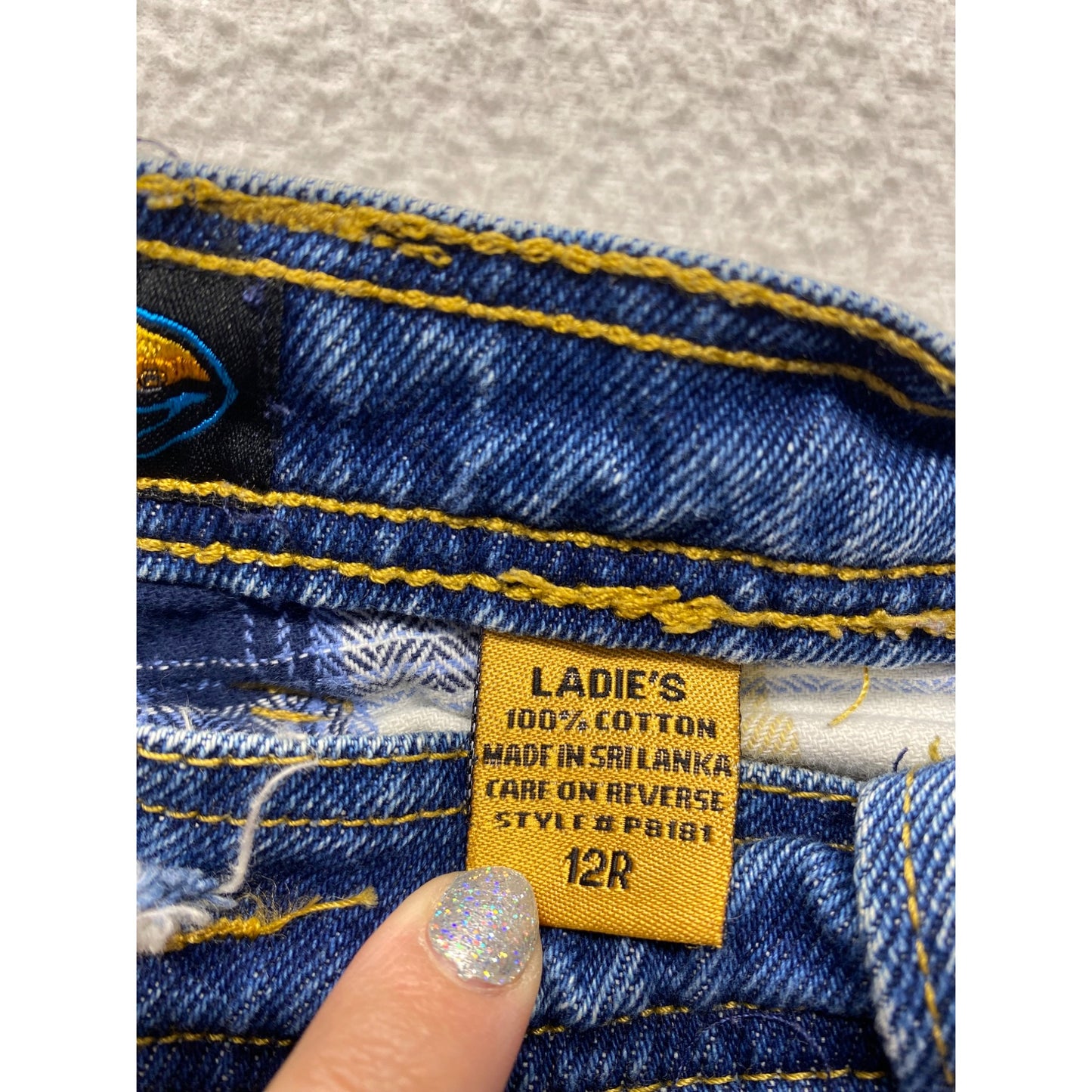 Vintage Sandy River Womens Flannel Lined Jeans #7128