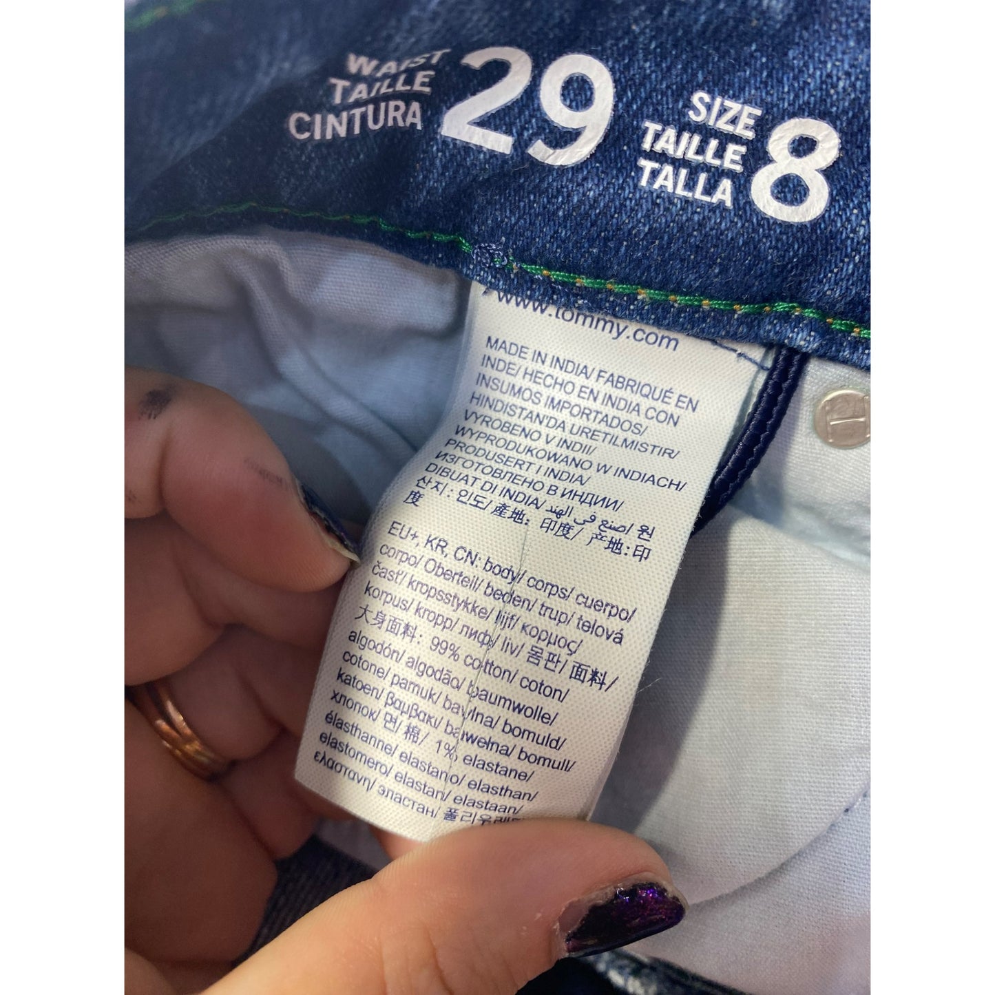 Embroidered Tommy Jeans #3991