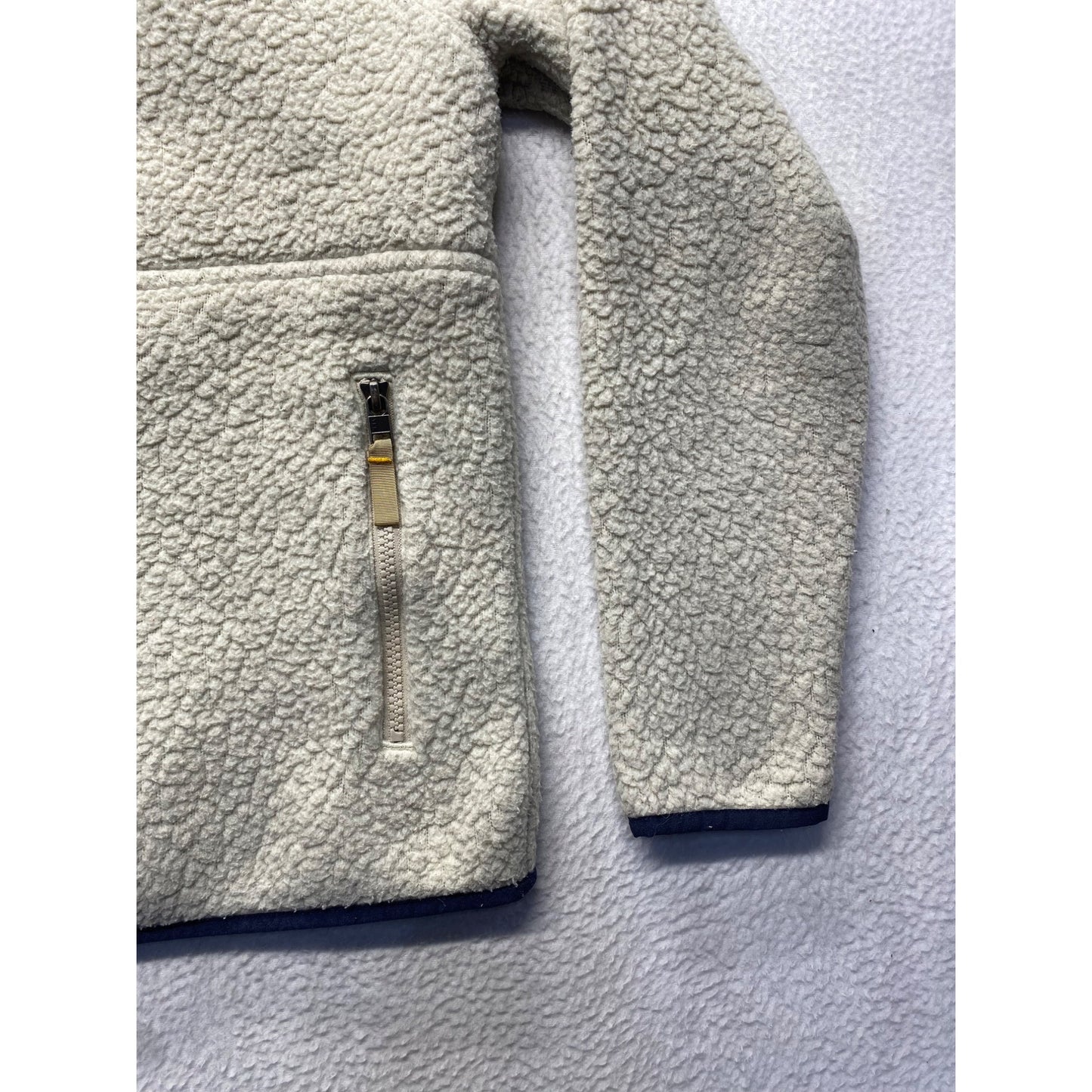 Patagonia Womens Small Cream Fleece Pullover #7295
