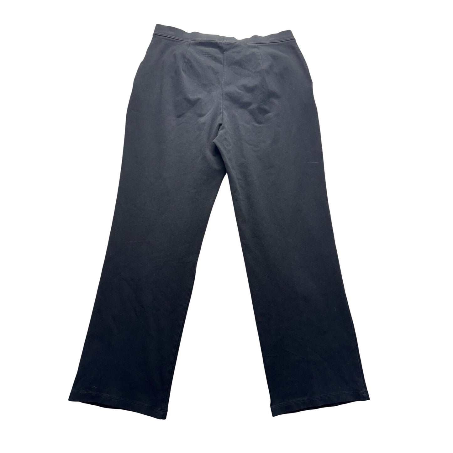 L.L.Bean Black Cotton Lycra Blend M Pants #9165