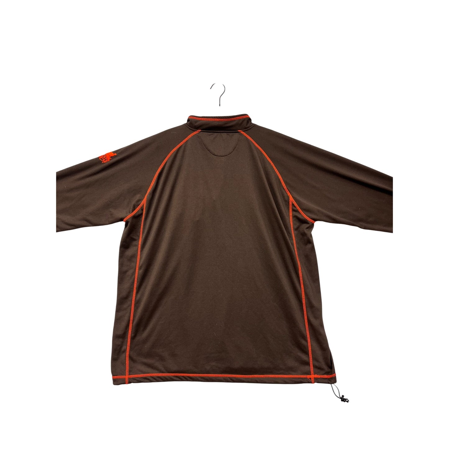 Pheasants Forever Mens 2XL Brown Hunting Pullover With Orange Accents #8109