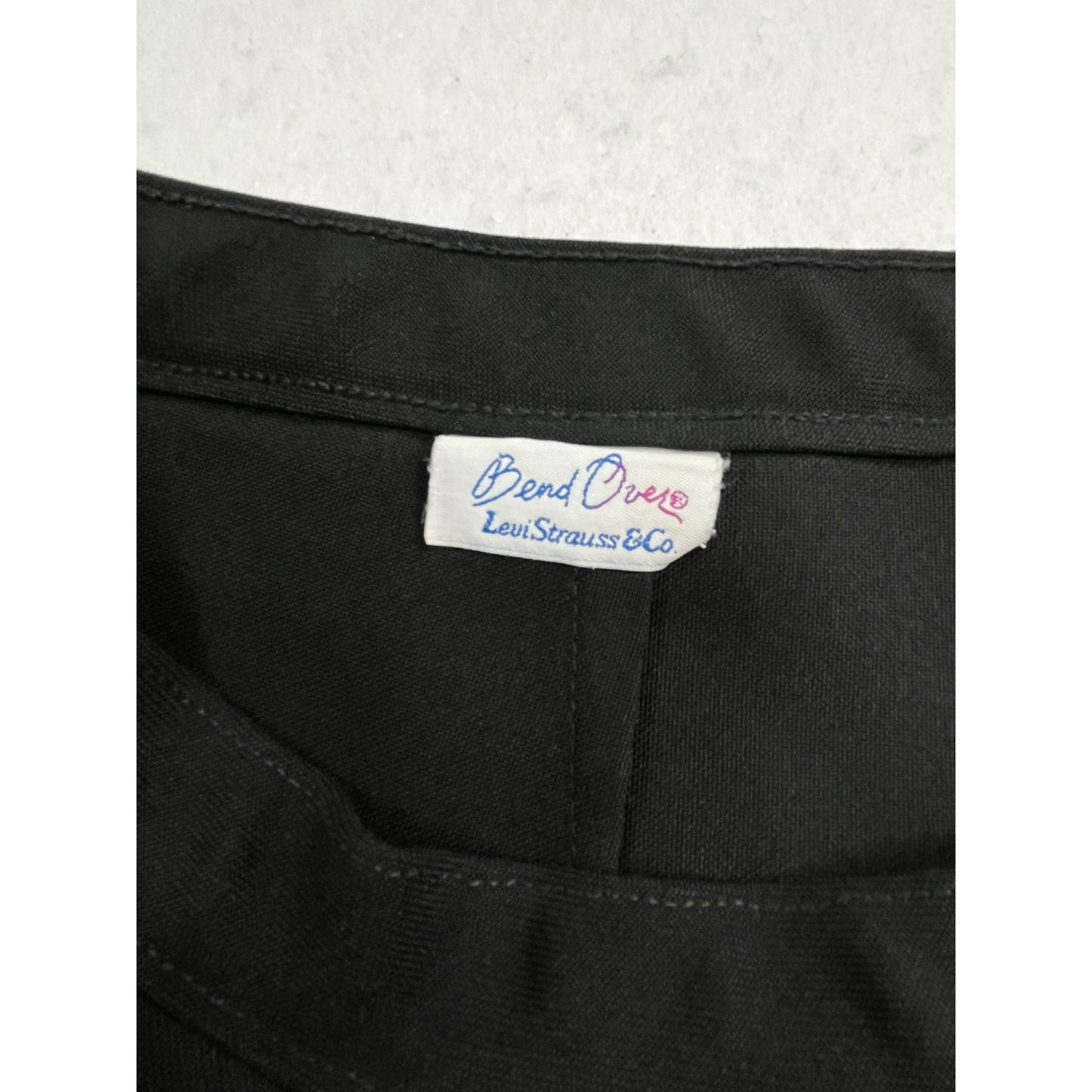 Women's BEND OVER Black Pull-On Slacks #2562