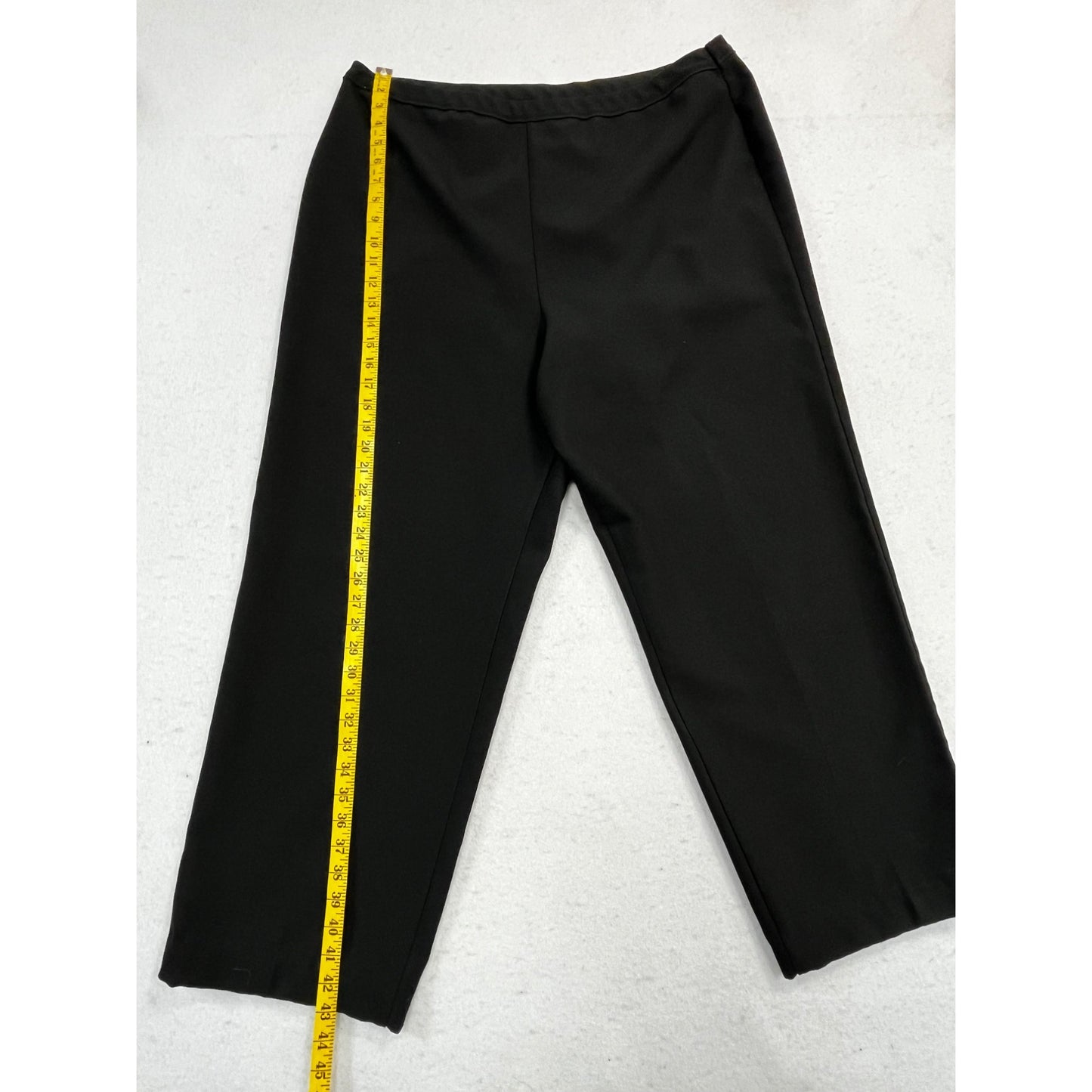Women's BEND OVER Black Pull-On Slacks #2562