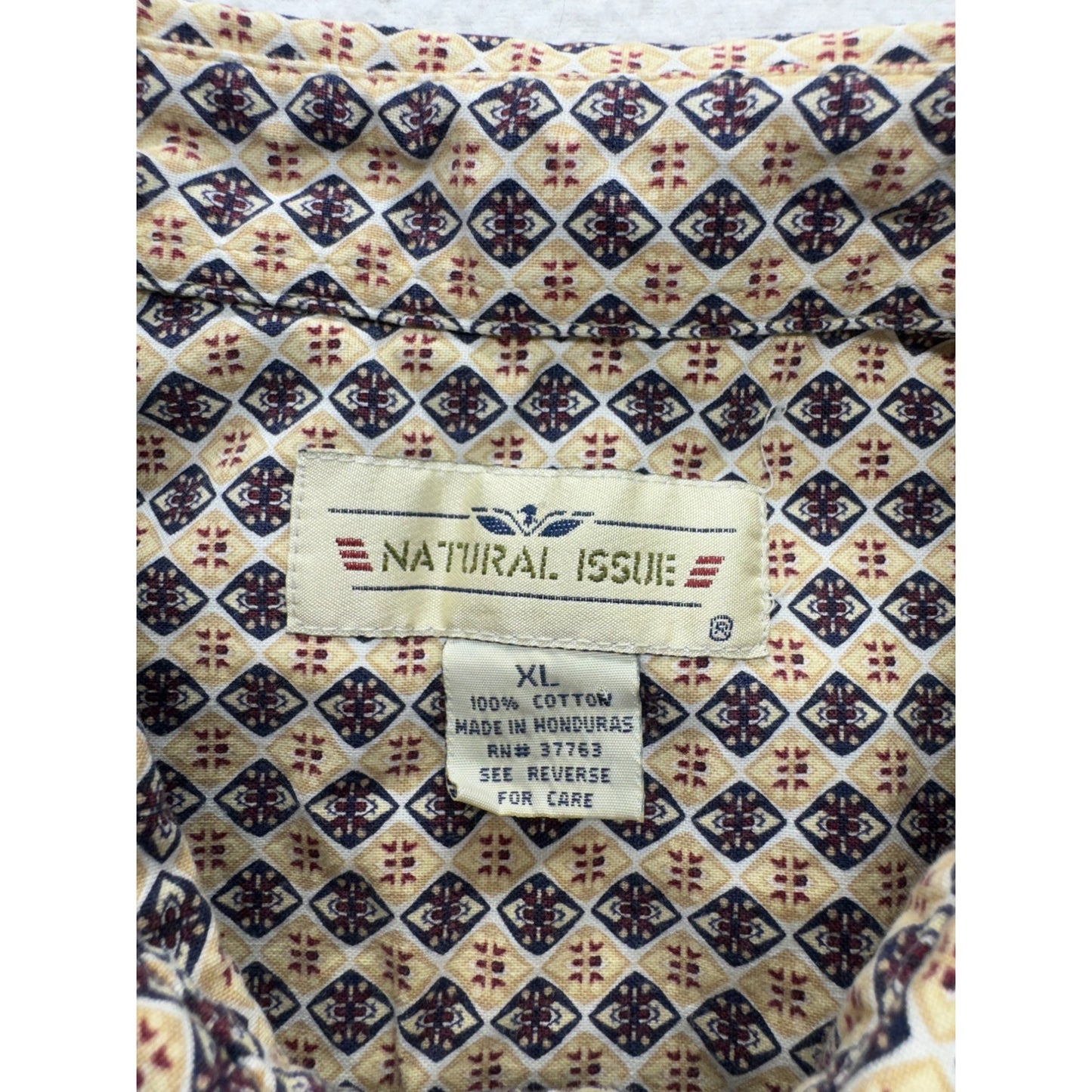 Men’s Natural Issue Casual Button Down #5810