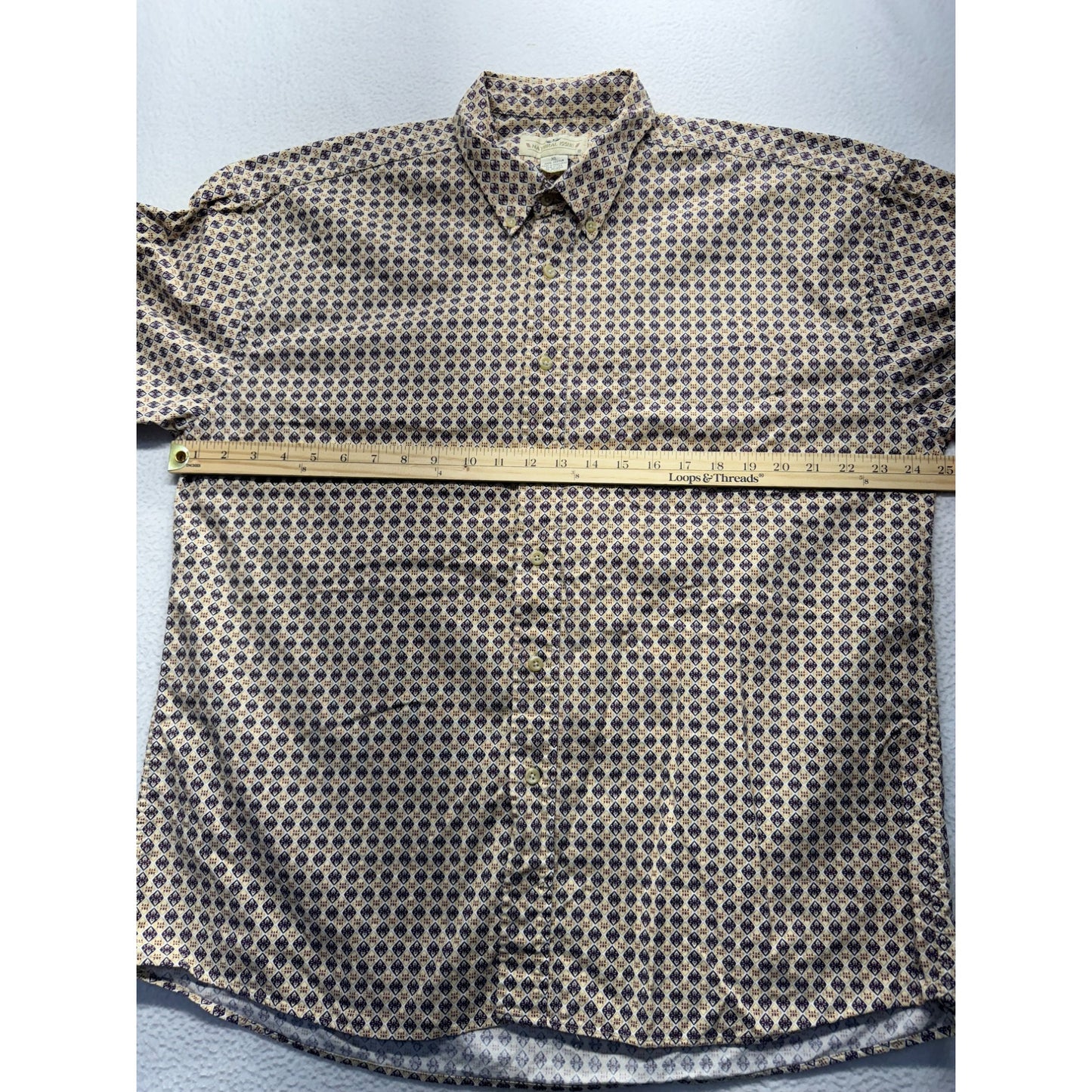 Men’s Natural Issue Casual Button Down #5810
