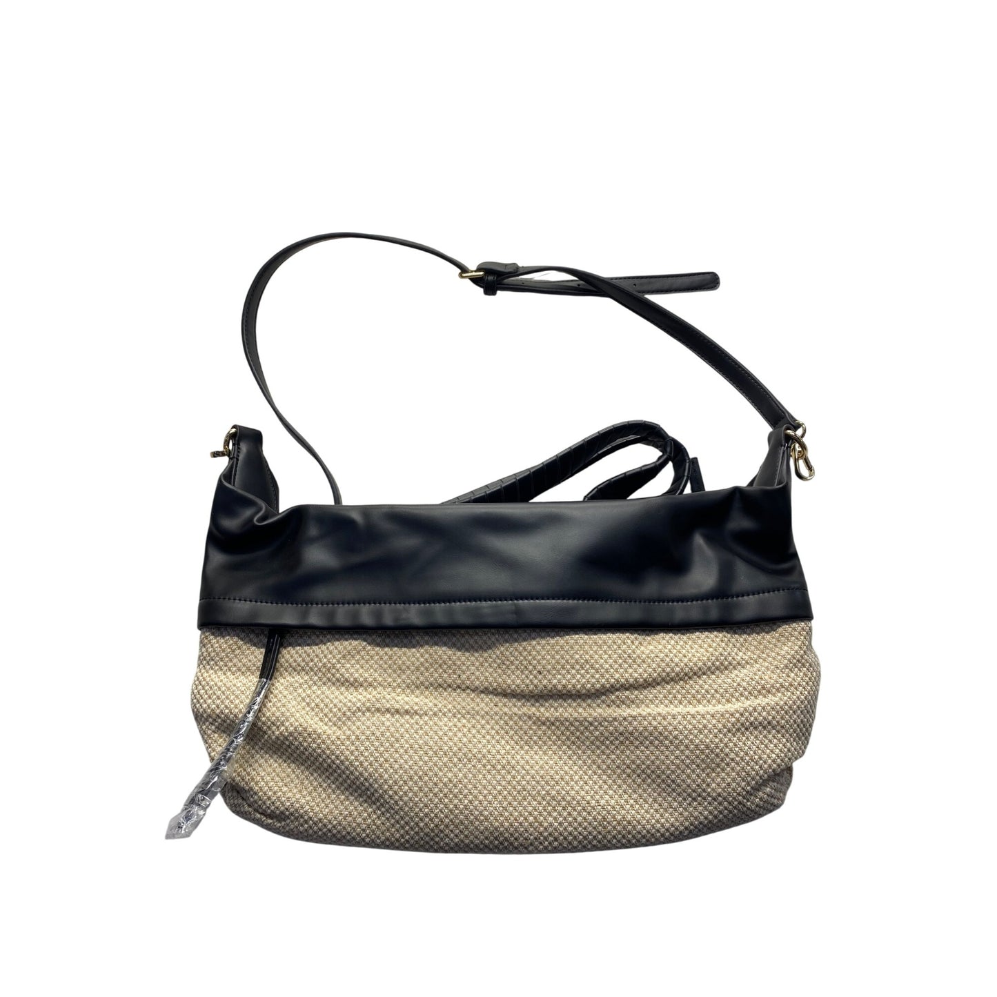 Black & Beige Moda Luxe Shoulder Bag #5961