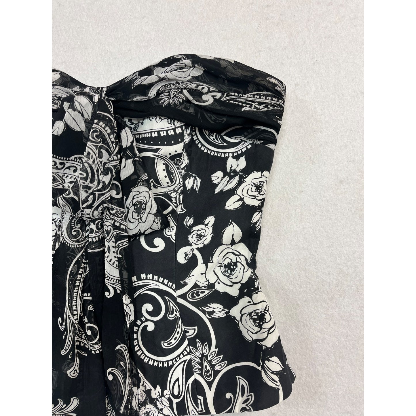 Women Stunning Silk Corset Top #2351