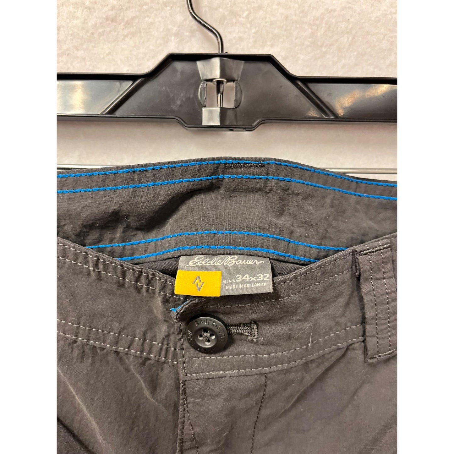 Eddie Bauer Mens 34x32 Convertible Cargo Pants #8219