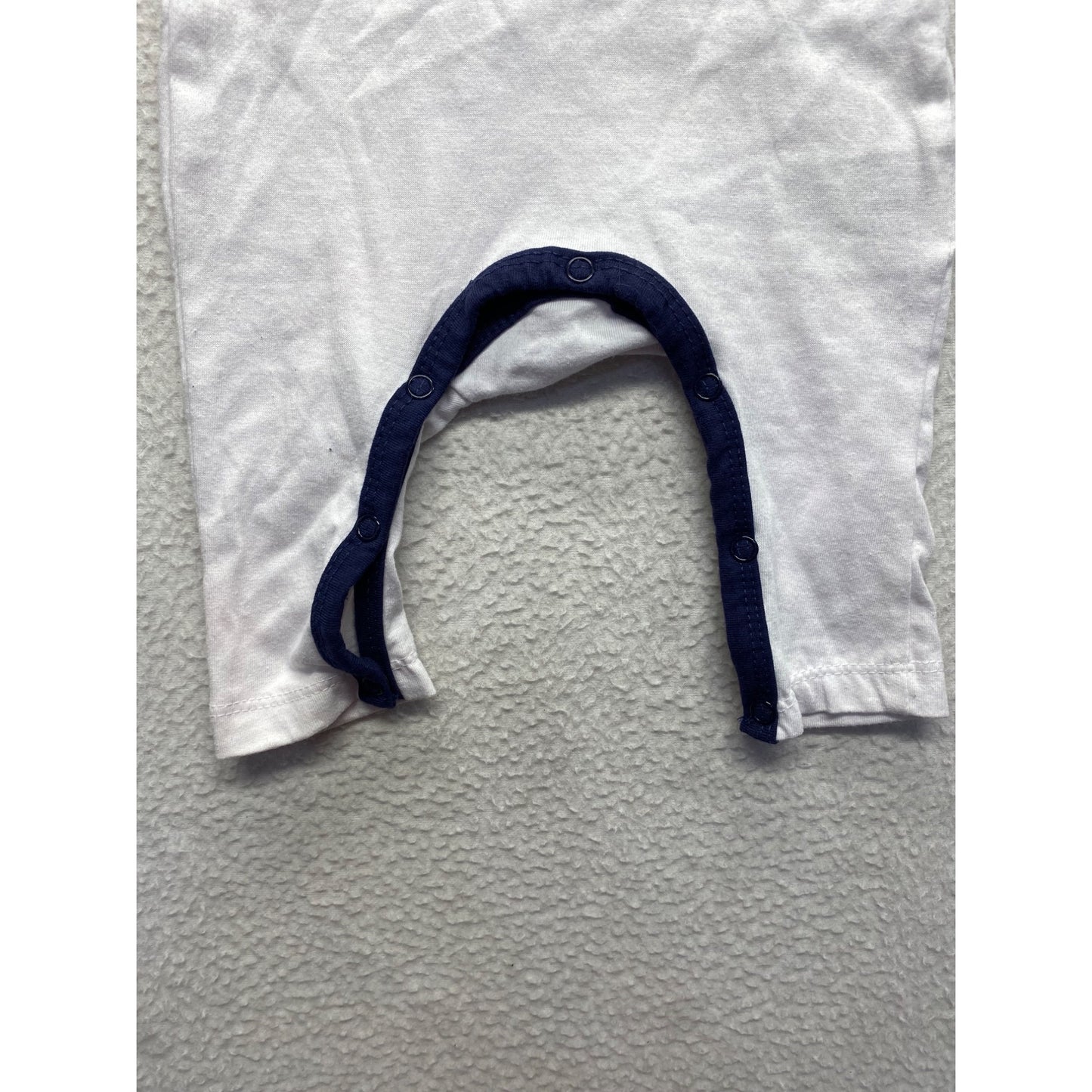 Reebok Baby Romper 0/3M Cotton & Polyester Long Sleeve #7162
