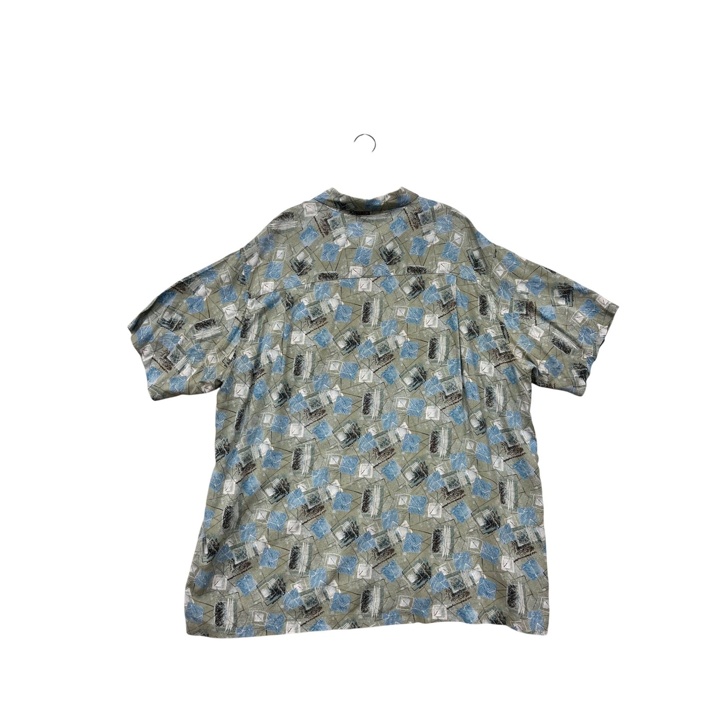 Mens 2XL J. Ferrar Short-Sleeve Button-Up Shirt #8119