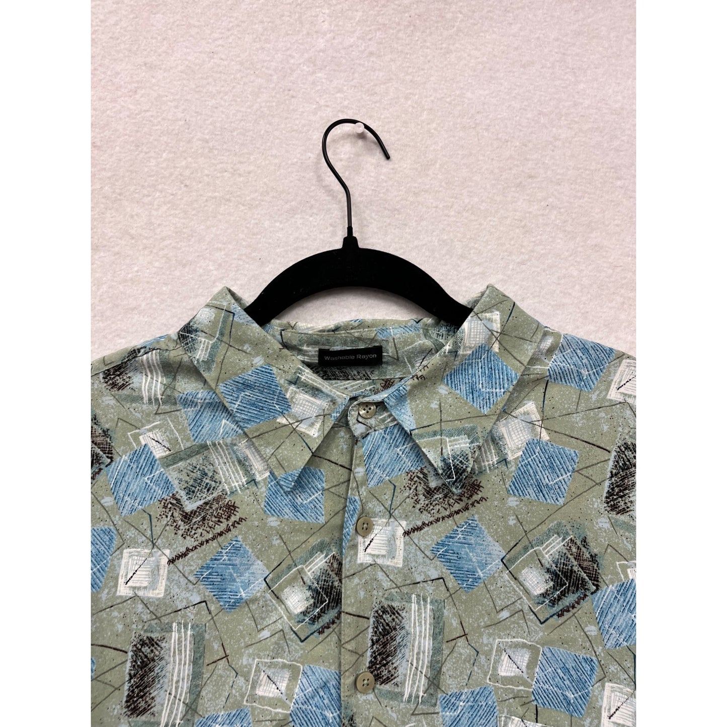 Mens 2XL J. Ferrar Short-Sleeve Button-Up Shirt #8119