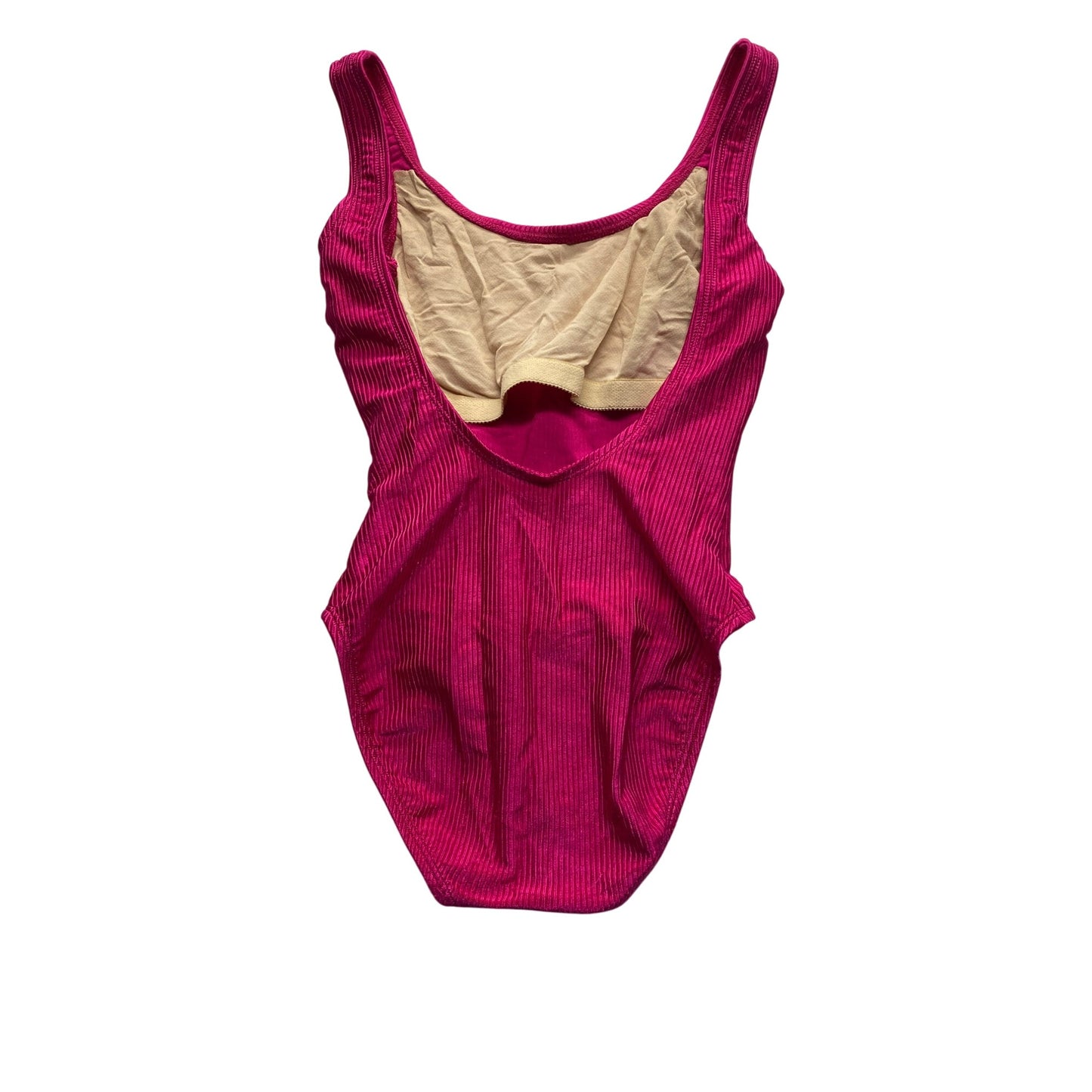 Vintage Catalina Barbie pink one-piece bikini #5575