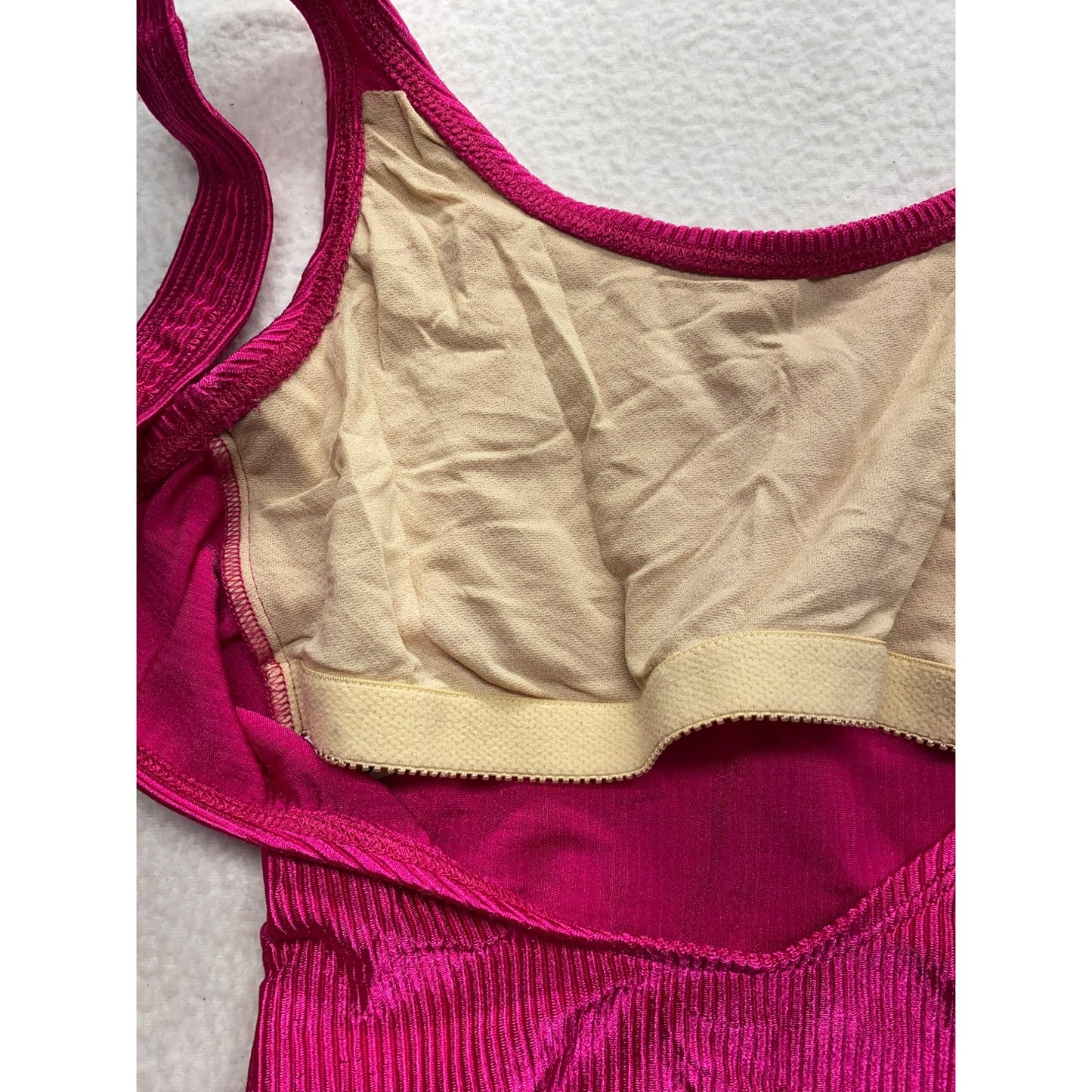 Vintage Catalina Barbie pink one-piece bikini #5575