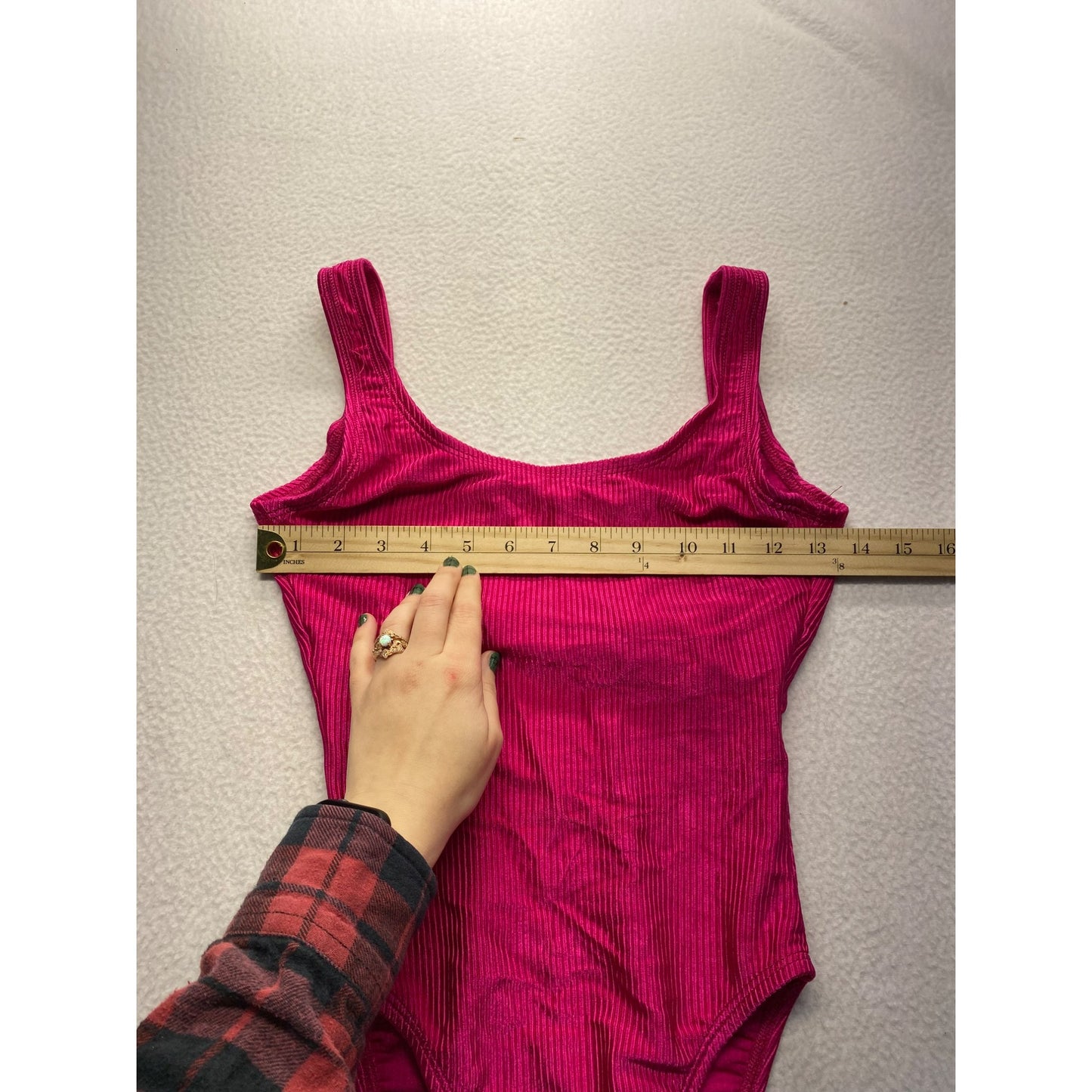 Vintage Catalina Barbie pink one-piece bikini #5575