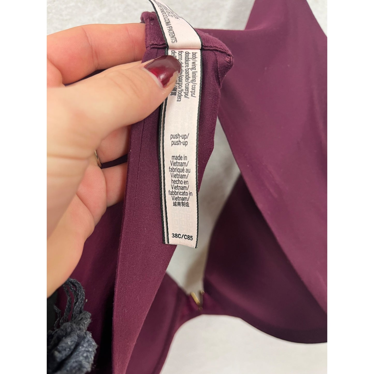 Women’s Victorias Secret Purple Push-Up Bra #6272