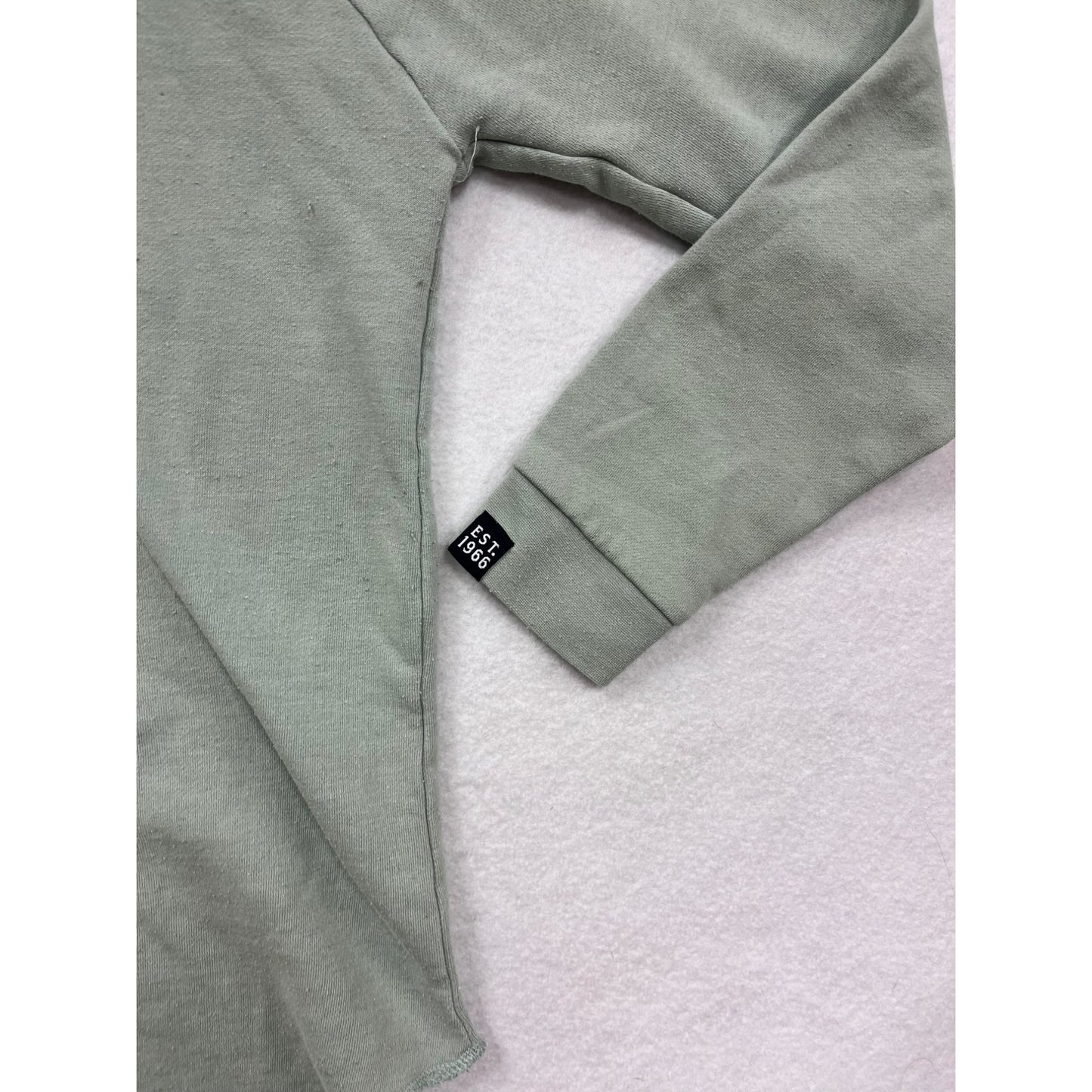 Kawasaki Womens Sage Green Hoodie Sweatshirt #6243