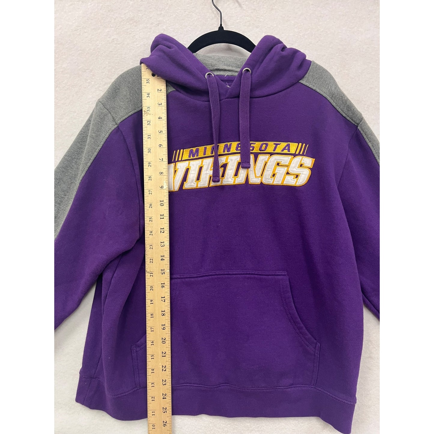 NFL Pro Line Minnesota Vikings Large Unisex Hoodie #6282