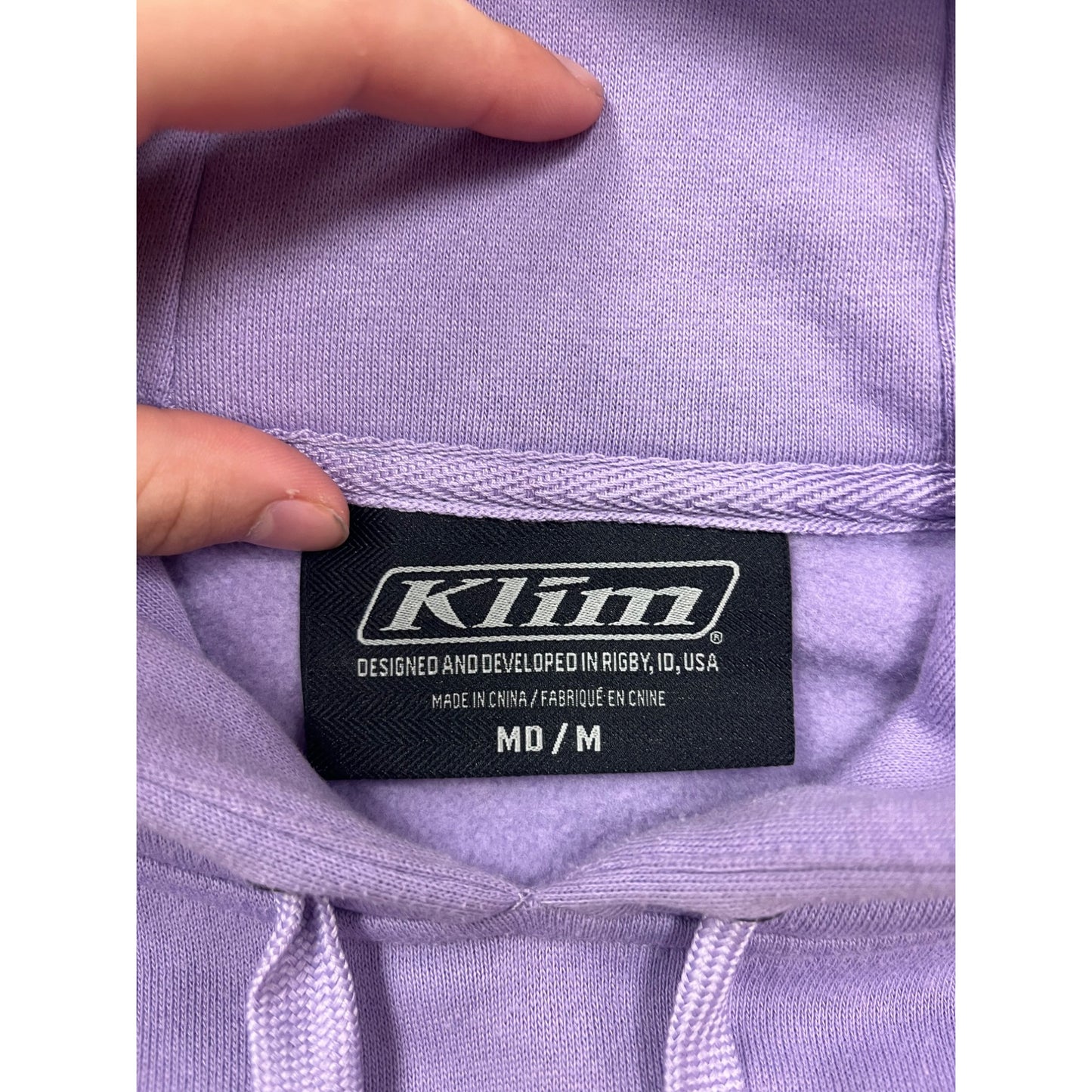 Women’s Lavender Colored KLIM Hoodie #8348