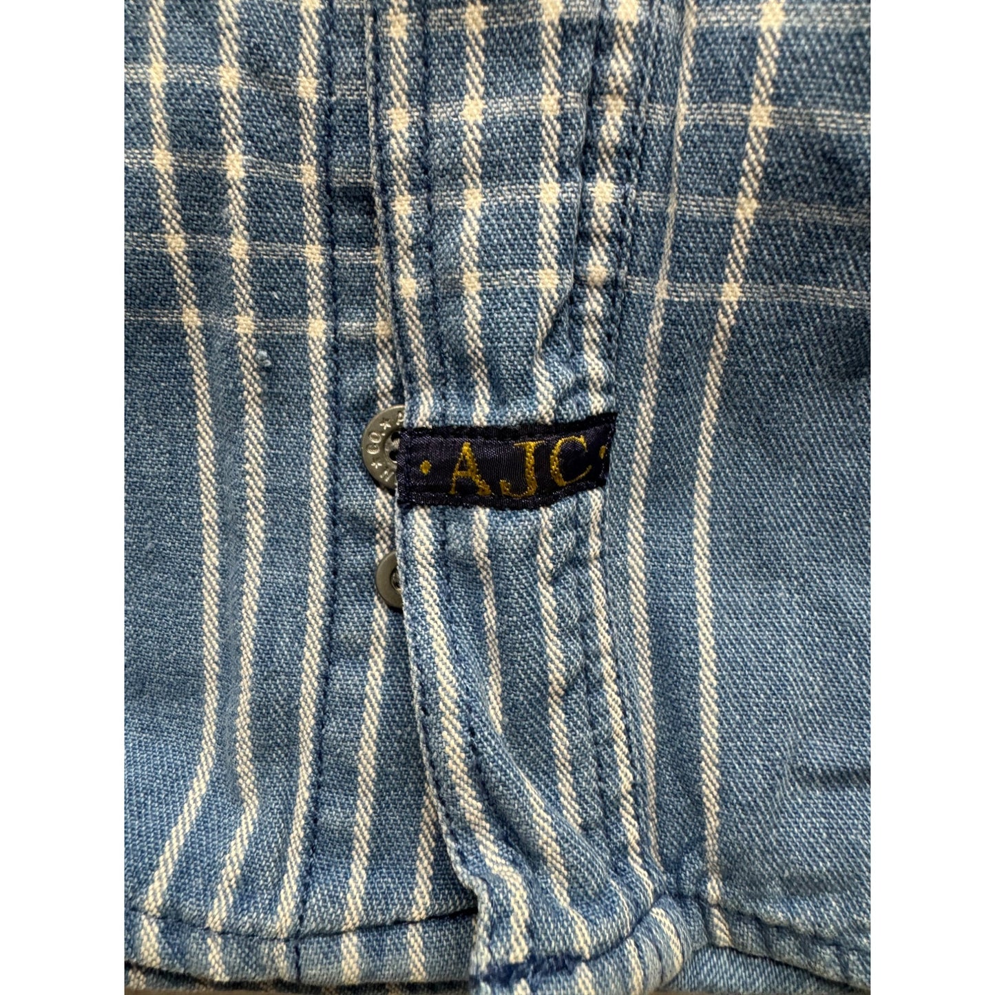 Men’s Vintage Arizona Jean Co Denim Button Down #5790