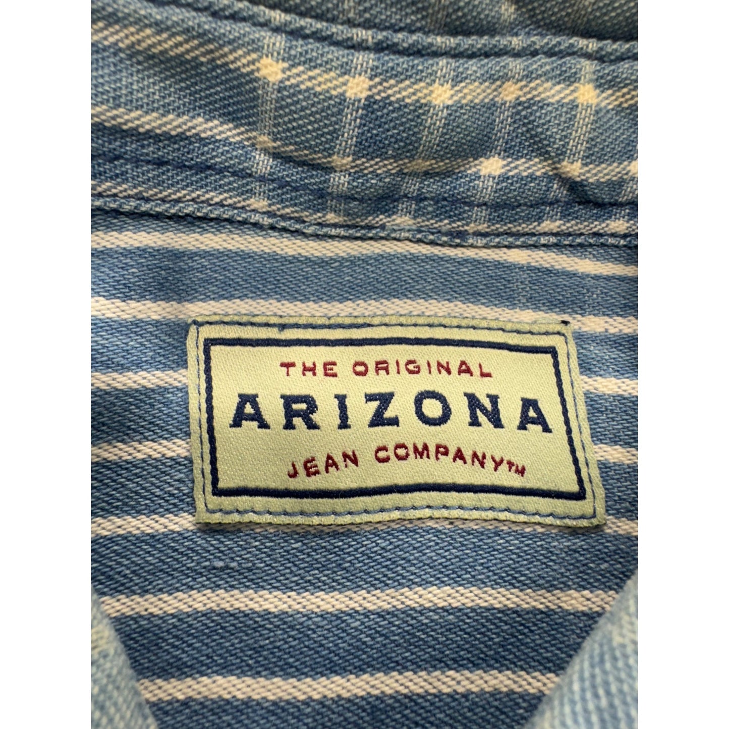 Men’s Vintage Arizona Jean Co Denim Button Down #5790