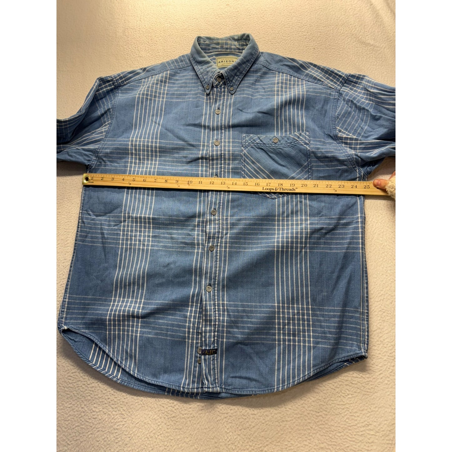 Men’s Vintage Arizona Jean Co Denim Button Down #5790