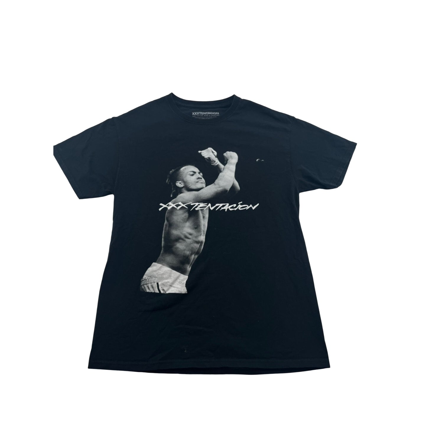 XXXTentacion Mens Black Graphic T-Shirt 100% Cotton Size M #6225