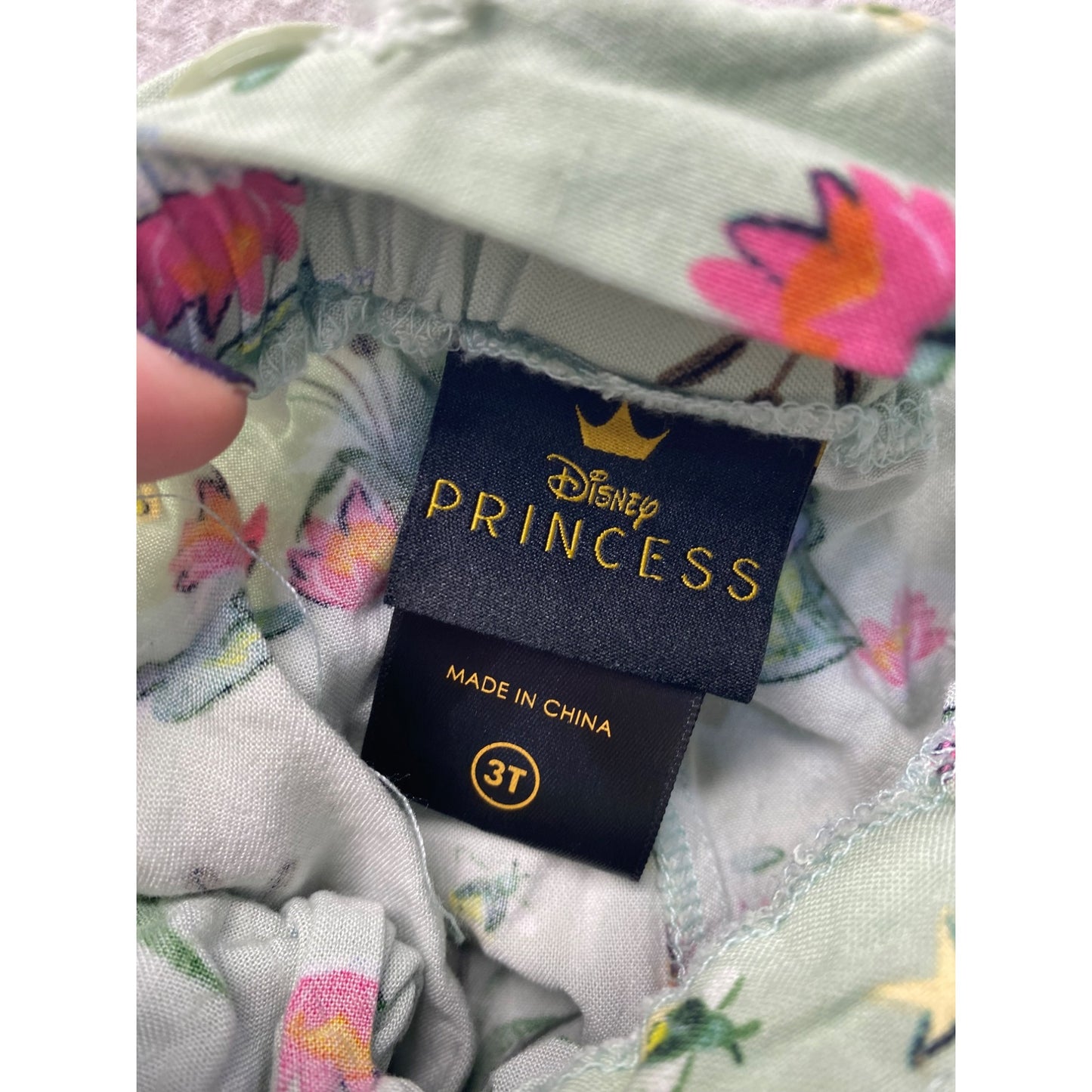 Disney Princess Tiana Ruffle Overalls #5893
