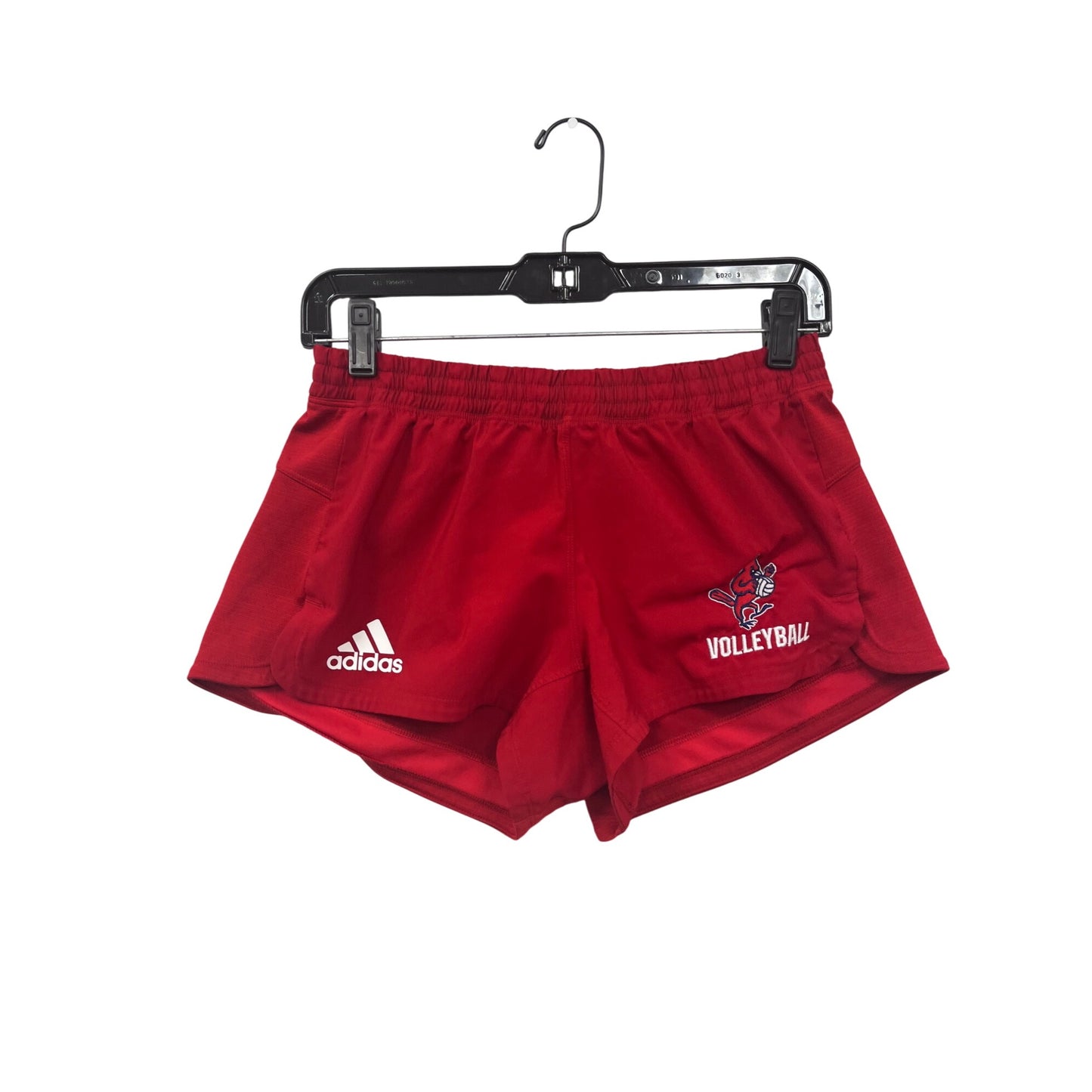 Adidas Womens Volleyball Red Athletic Shorts - Size S #8253