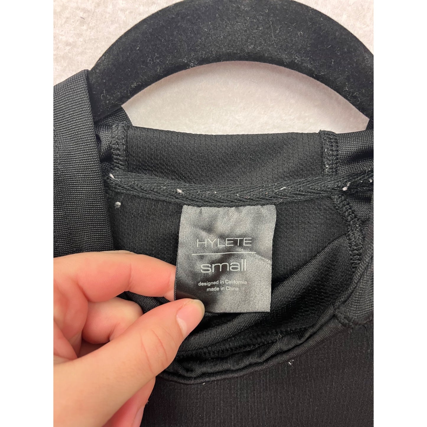 Hylete Womens Black Pullover Hoodie Small #6925