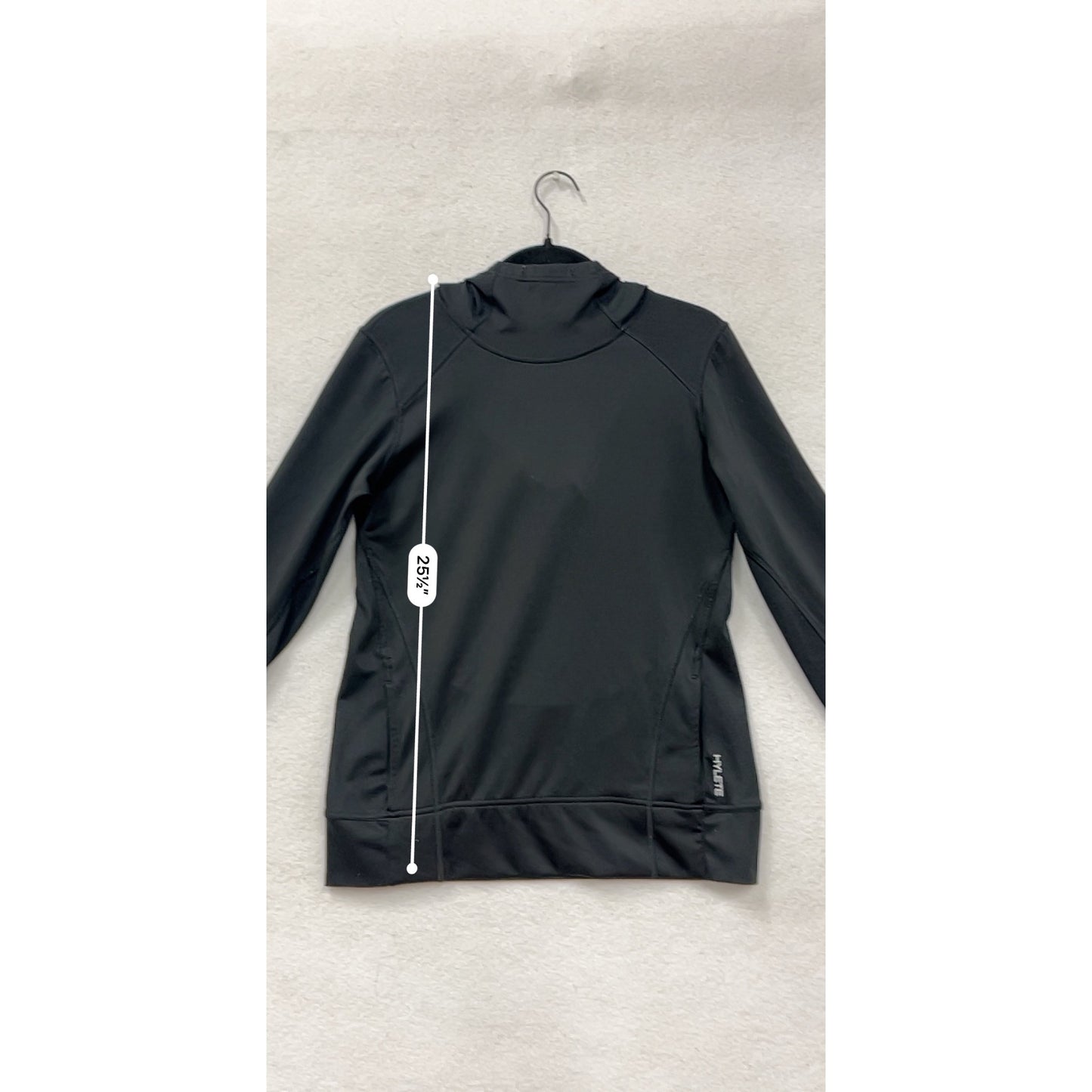 Hylete Womens Black Pullover Hoodie Small #6925