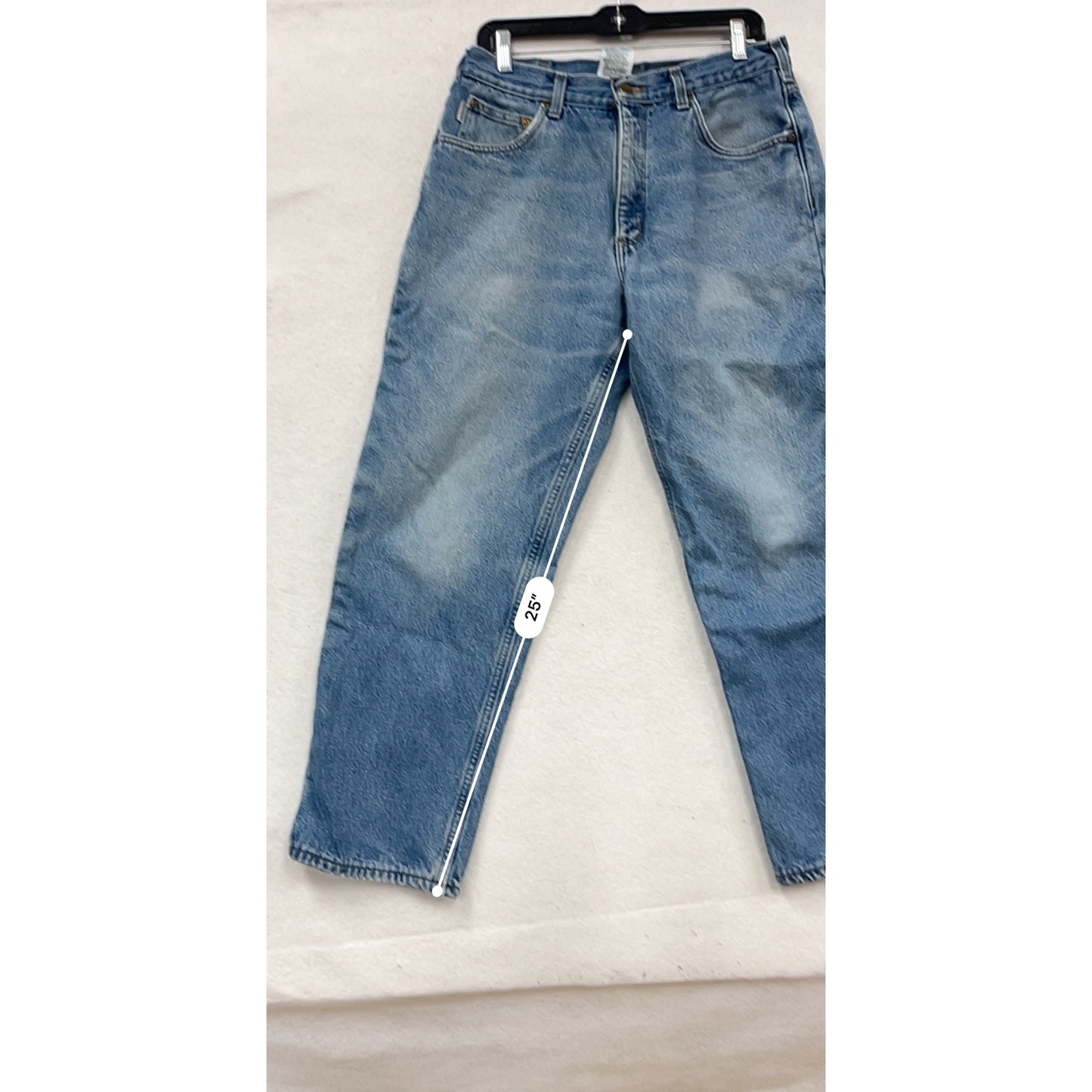 Carhartt Relaxed Fit Blue Denim Jeans Size 34x30 #149A