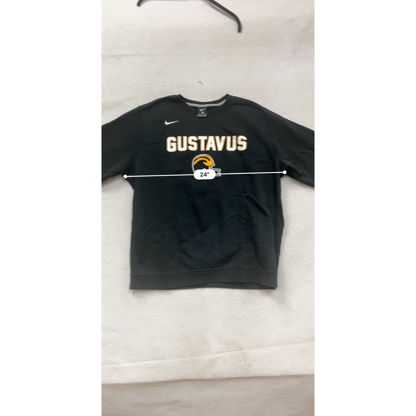 Nike Gustavus Black Crewneck Sweatshirt XL #95A